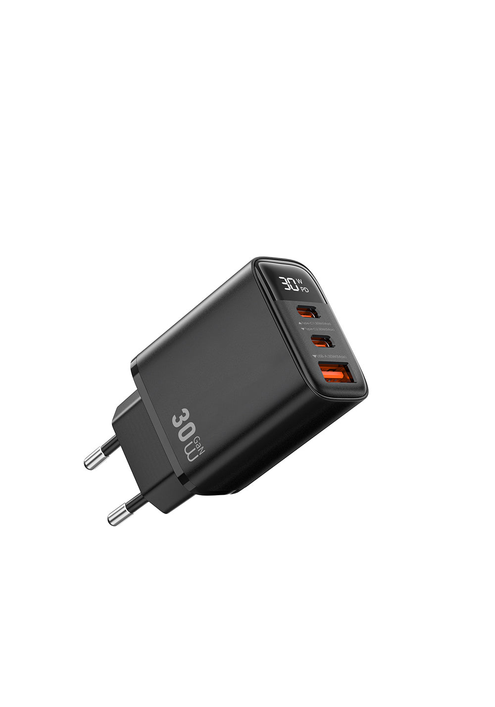 Wiwu Wi-G010 Firefly Serisi GaN Tech PD Hızlı Şarj Özellikli Şarj Başlığı 30W