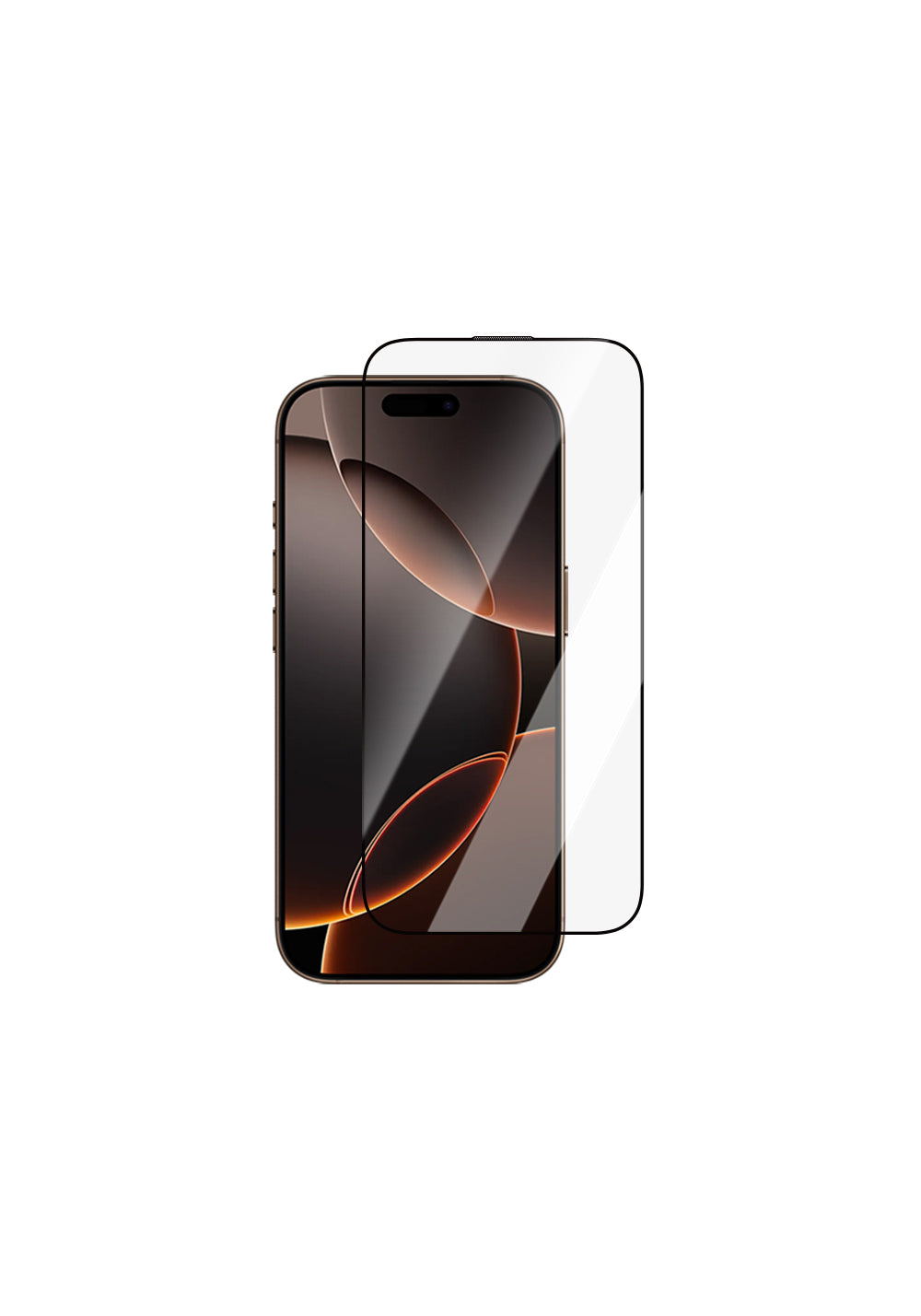 Apple iPhone 16 Pro CaseWorld 0.25mm HD 3D Temperli Cam Ekran Koruyucu