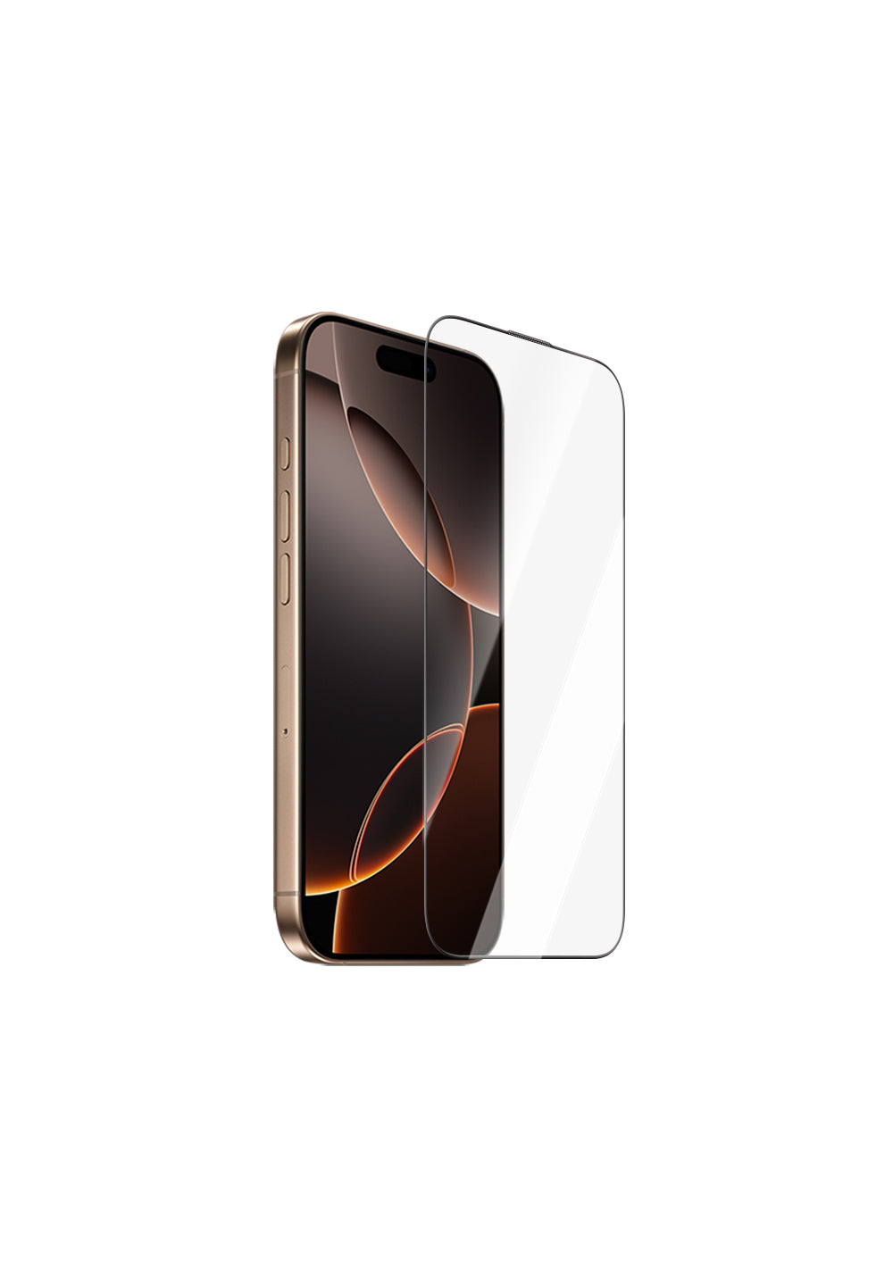 Apple iPhone 16 Pro CaseWorld 0.25mm HD 3D Temperli Cam Ekran Koruyucu