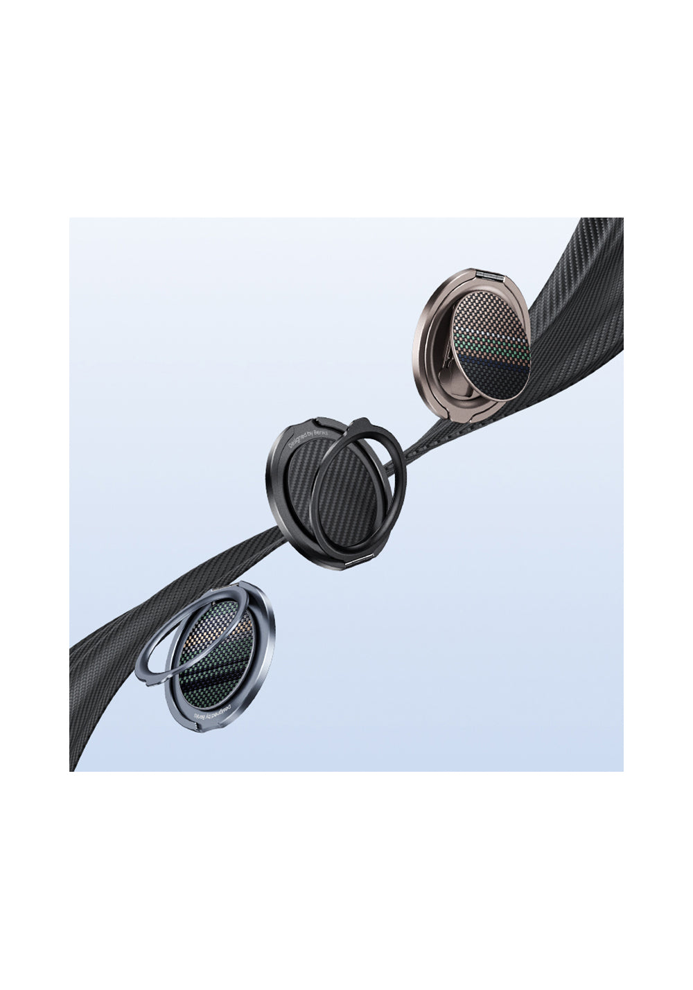 Benks L56 Magnetik 360 Derece Dönebilen ArmorPop Kevlar Tasarımlı Parmak Ring Stand