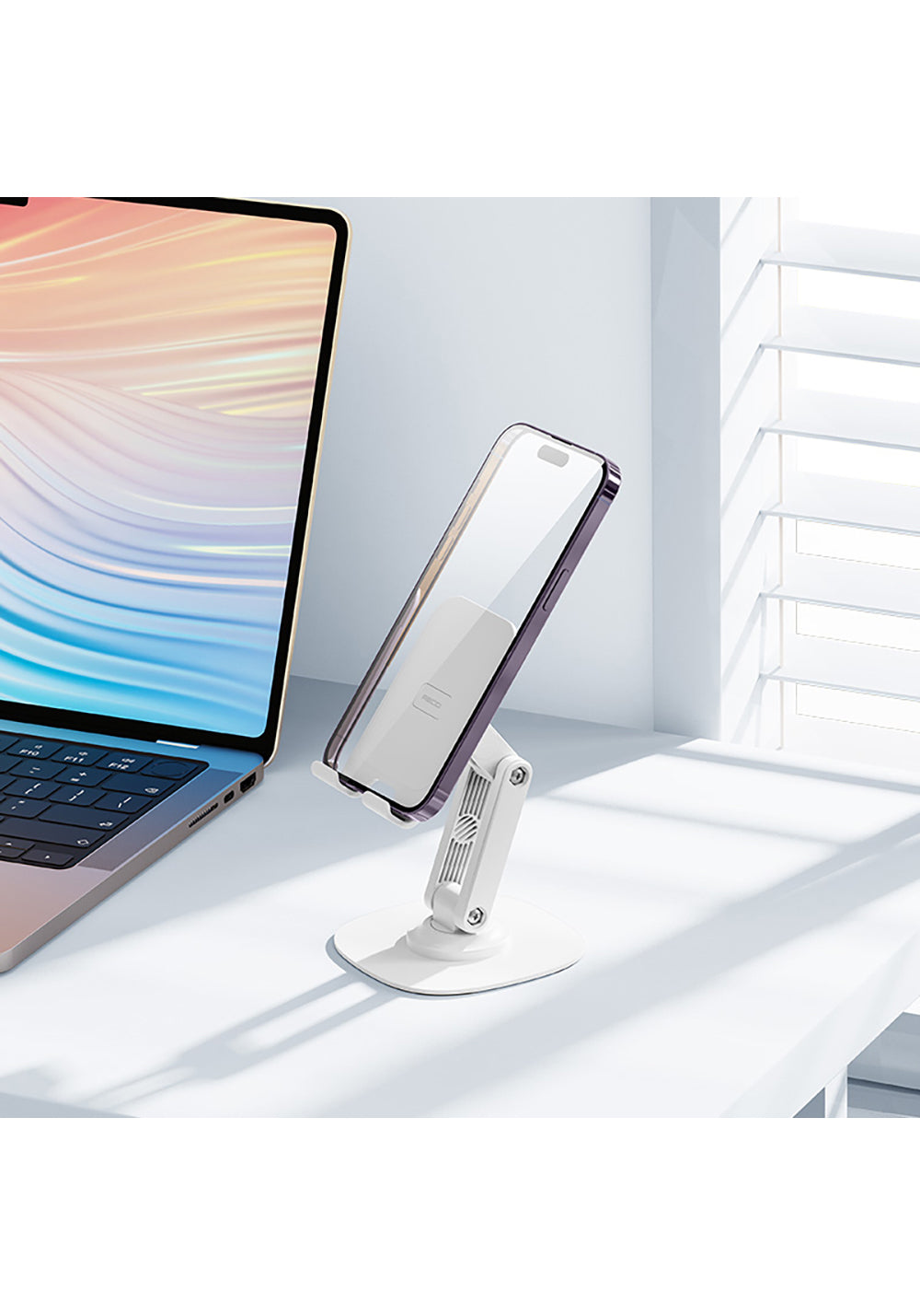 Recci RHO-M20 Ayarlanabilir Katlanabilir 360° Dönebilen Telefon ve Tablet Standı
