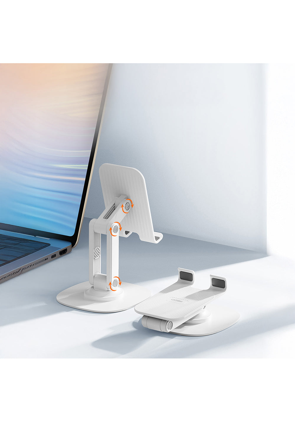 Recci RHO-M20 Ayarlanabilir Katlanabilir 360° Dönebilen Telefon ve Tablet Standı