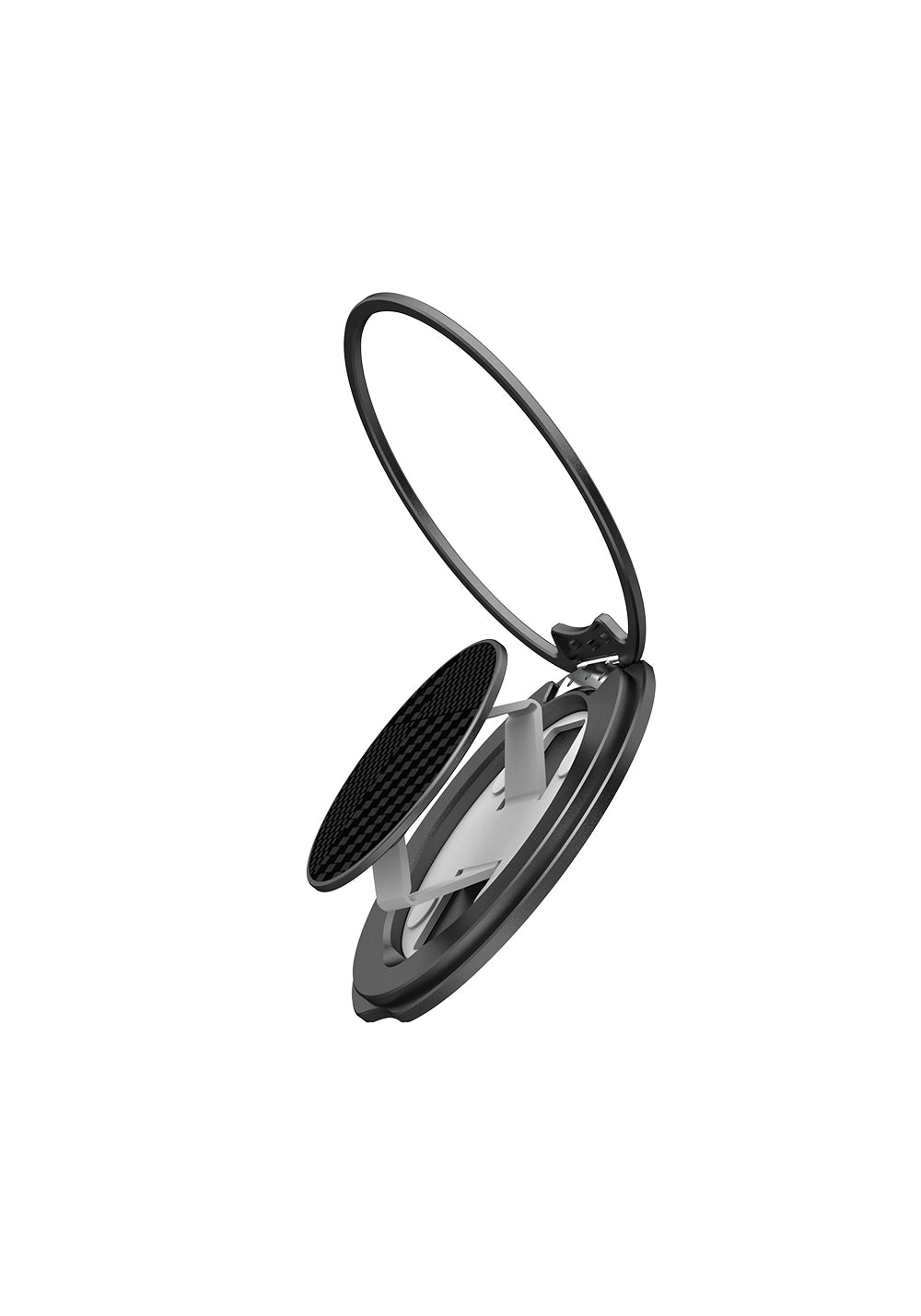 Raptic Defeme FreeFlow 360 Derece Dönebilen Karbon Fiber Tasarımlı Parmak Ring Stand