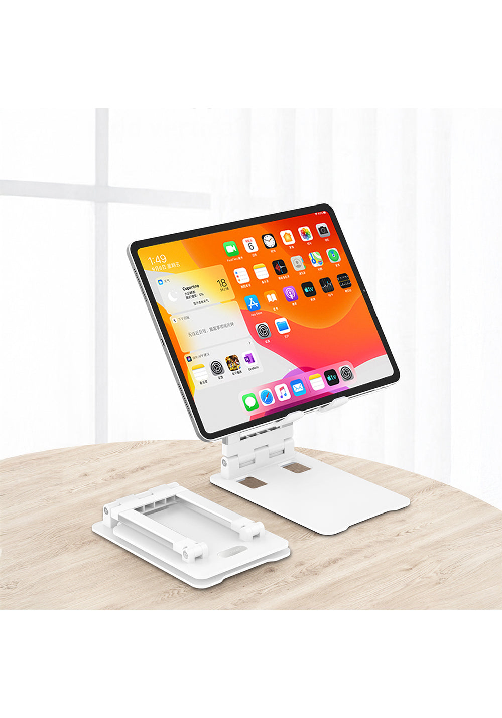 Recci RHO-M08 Ayarlanabilir Katlanabilir 90 Derece Dönebilen Telefon ve Tablet Standı