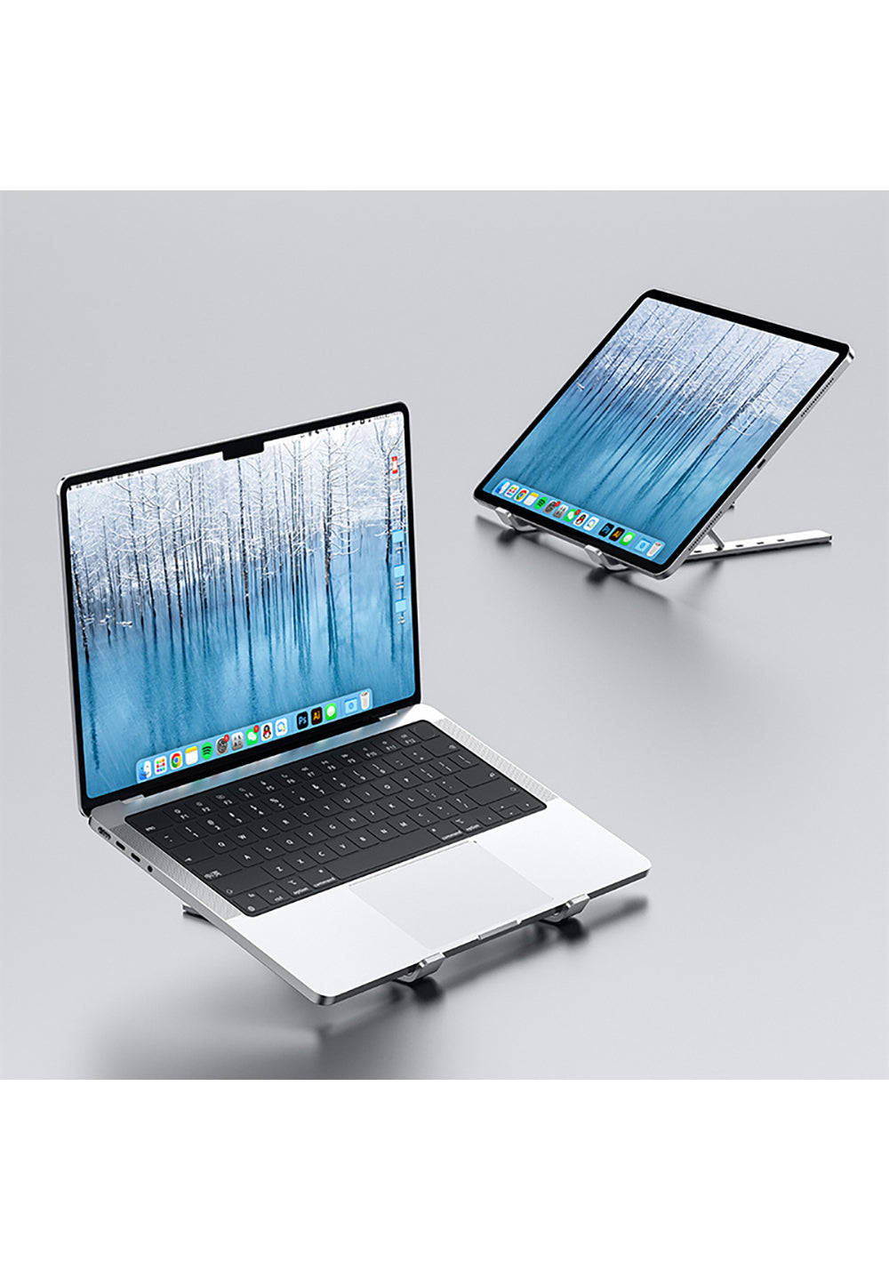Recci RHO-M21 Çok Fonksiyonlu 5 Kademeli Ayarlanabilir Dizüstü Laptop Standı