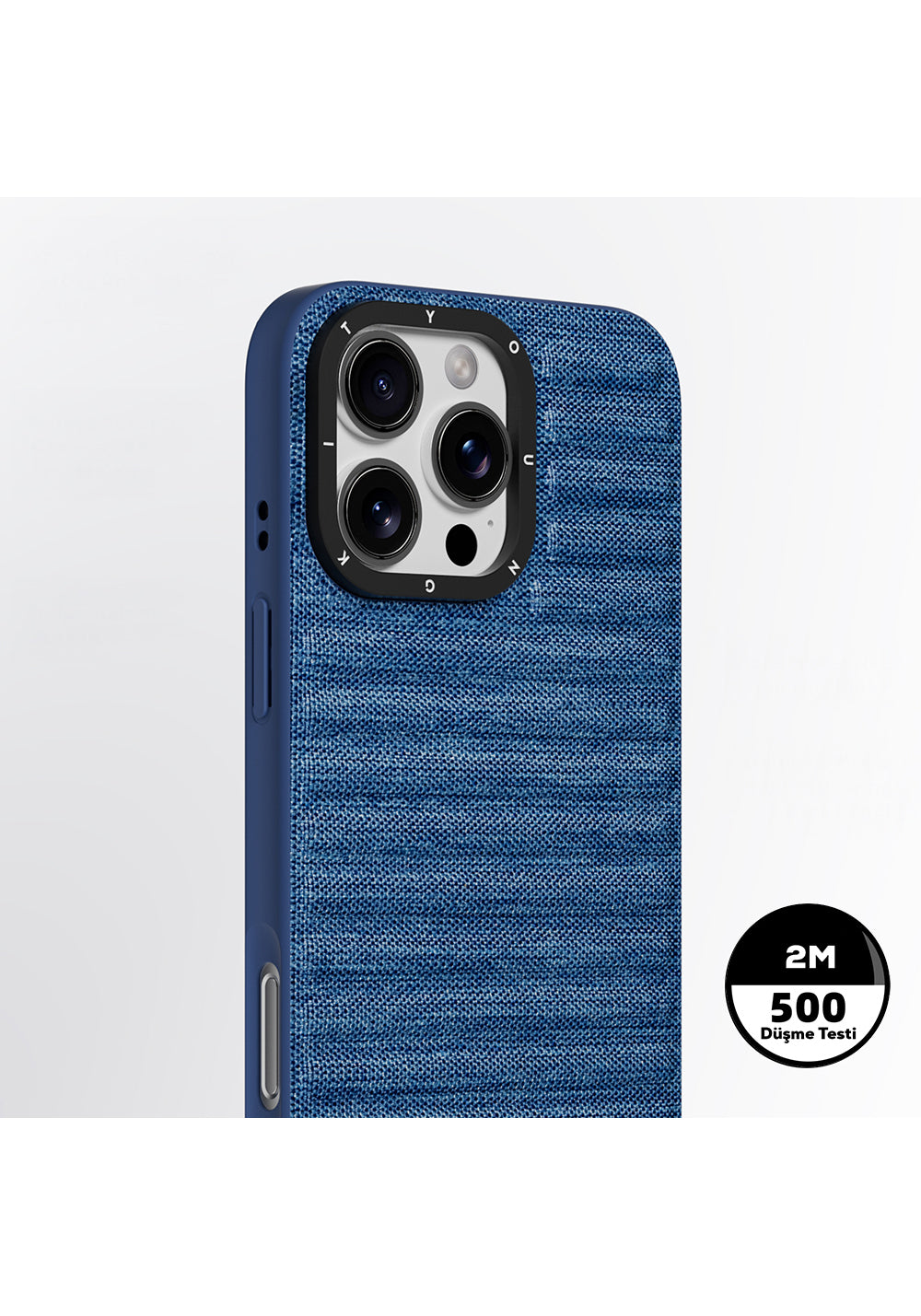 Apple iPhone 16 Pro Max Kılıf Manyetik Şarj Uyumlu Youngkit Canvas Serisi Kapak