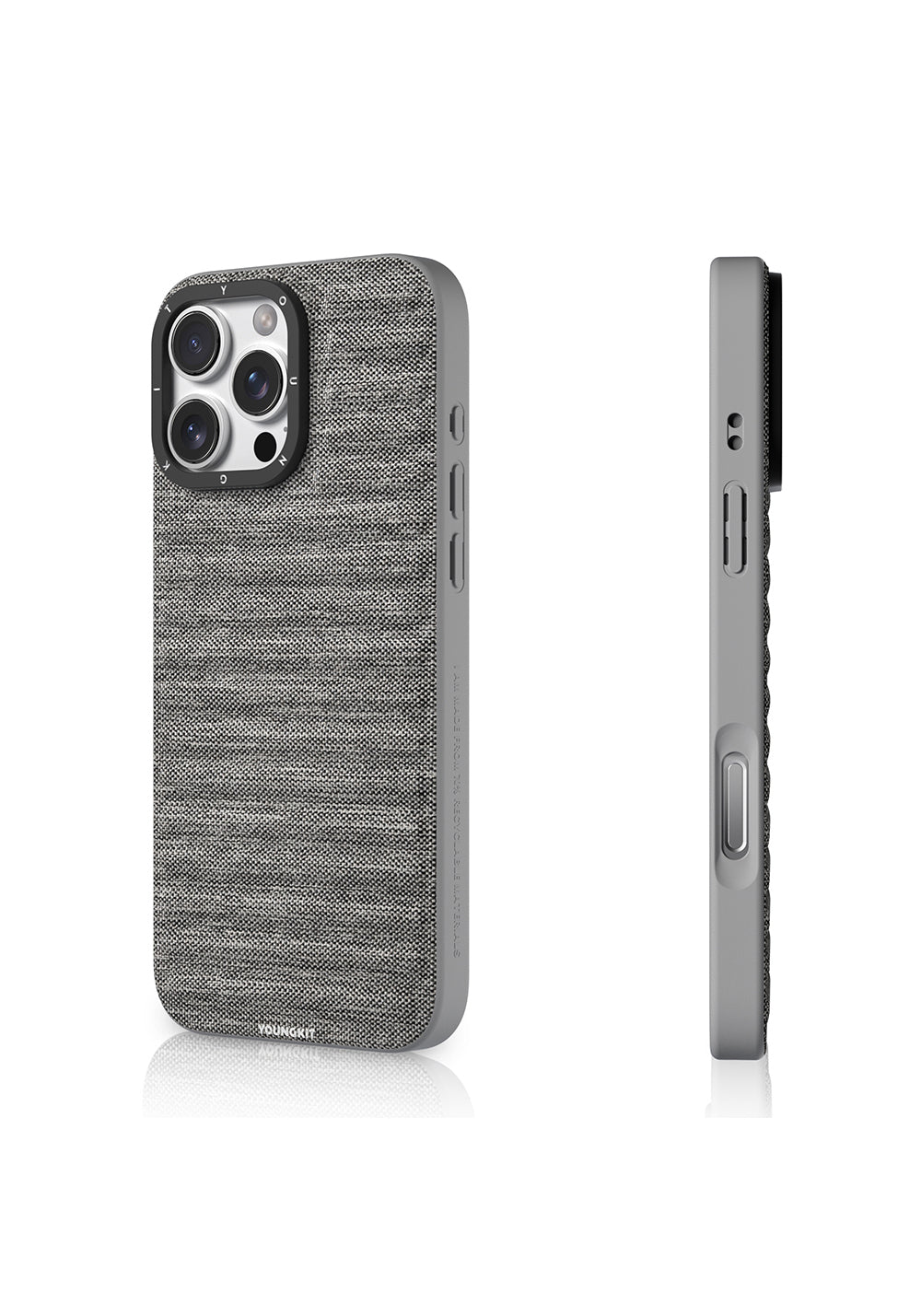 Apple iPhone 16 Pro Max Kılıf Manyetik Şarj Uyumlu Youngkit Canvas Serisi Kapak