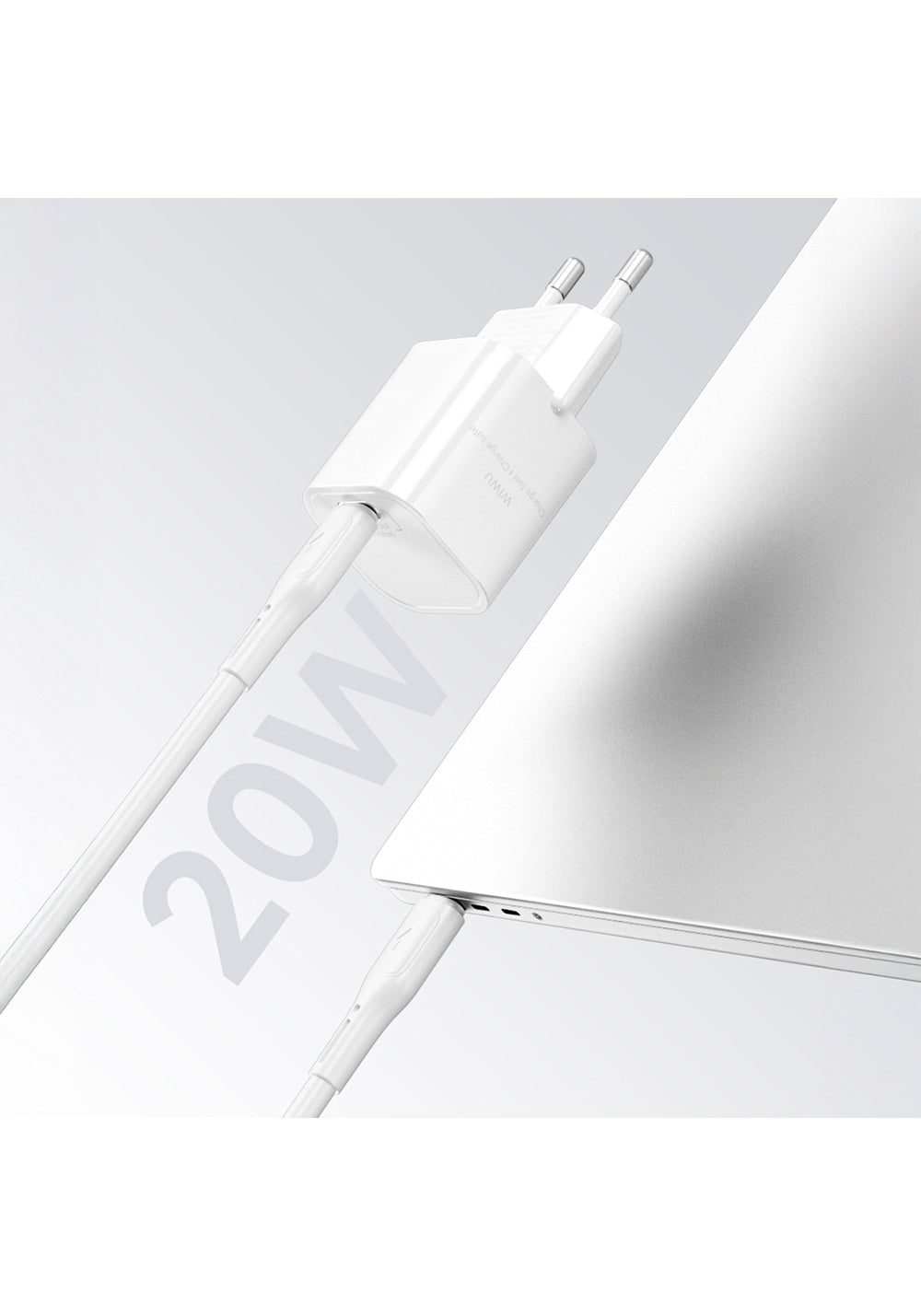 Wiwu Wi-G014 Cube Serisi GaN Tech PD Hızlı Şarj Özellikli Mini Şarj Başlığı 20W