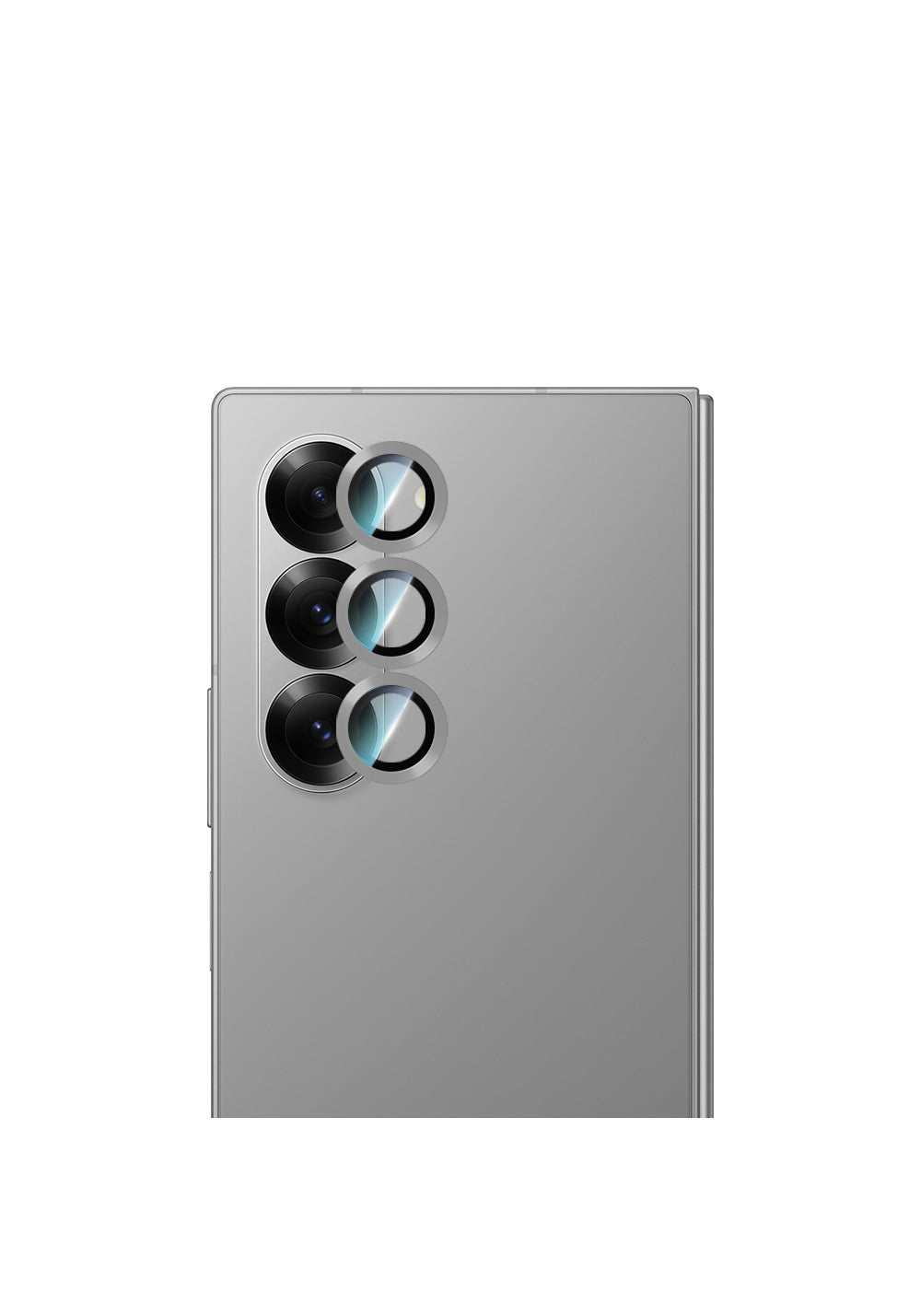 Galaxy Z Fold 6 CaseWorld Alloy Serisi Oleofobik Anti Reflective Kamera Lens Koruyucu