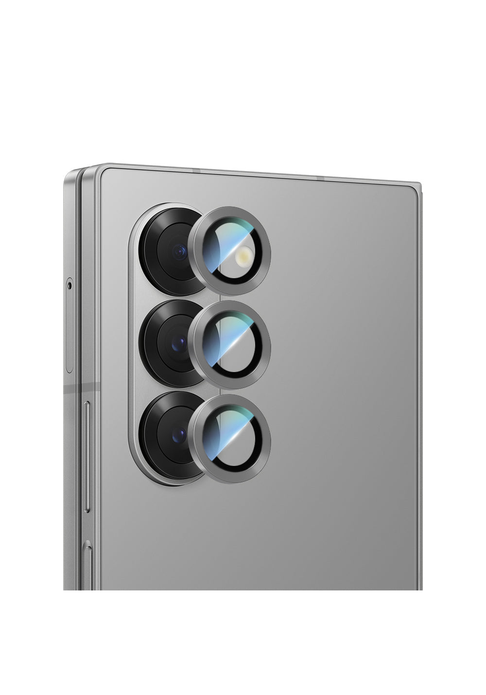 Galaxy Z Fold 6 CaseWorld Alloy Serisi Oleofobik Anti Reflective Kamera Lens Koruyucu