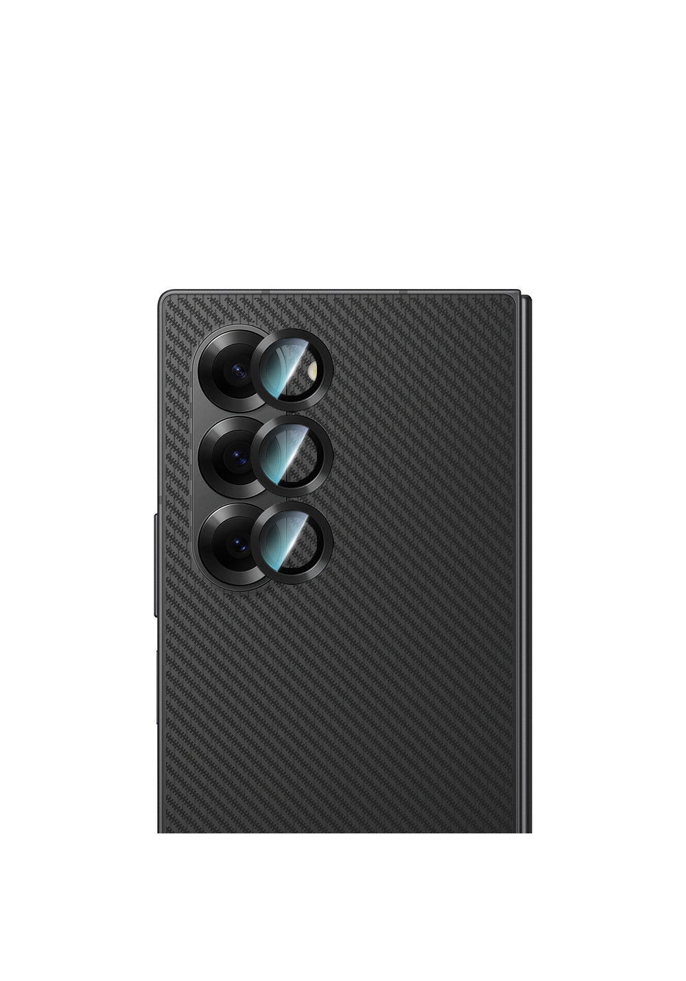 Galaxy Z Fold 6 CaseWorld Alloy Serisi Oleofobik Anti Reflective Kamera Lens Koruyucu