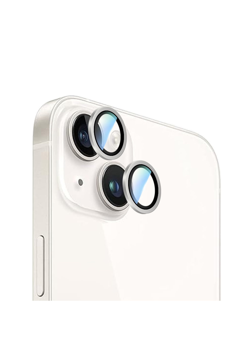 Apple iPhone 14 Plus CaseWorld Alloy Serisi Oleofobik Anti Reflective Kamera Lens Koruyucu