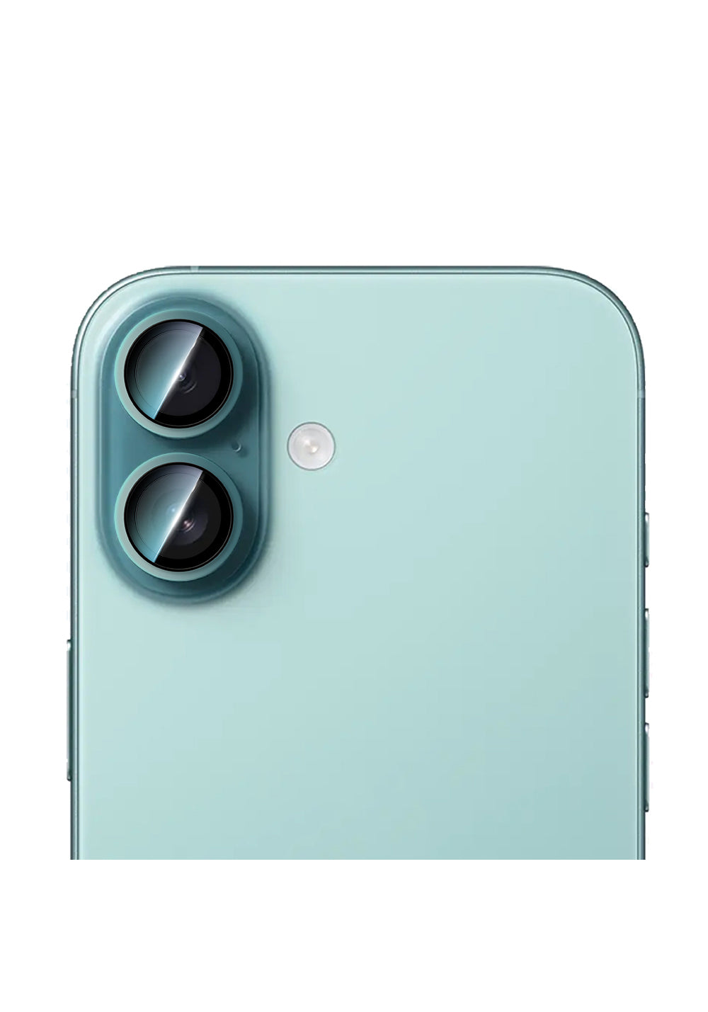 Apple iPhone 16 CaseWorld Alloy Two-Color Serisi Lens Koruyucu