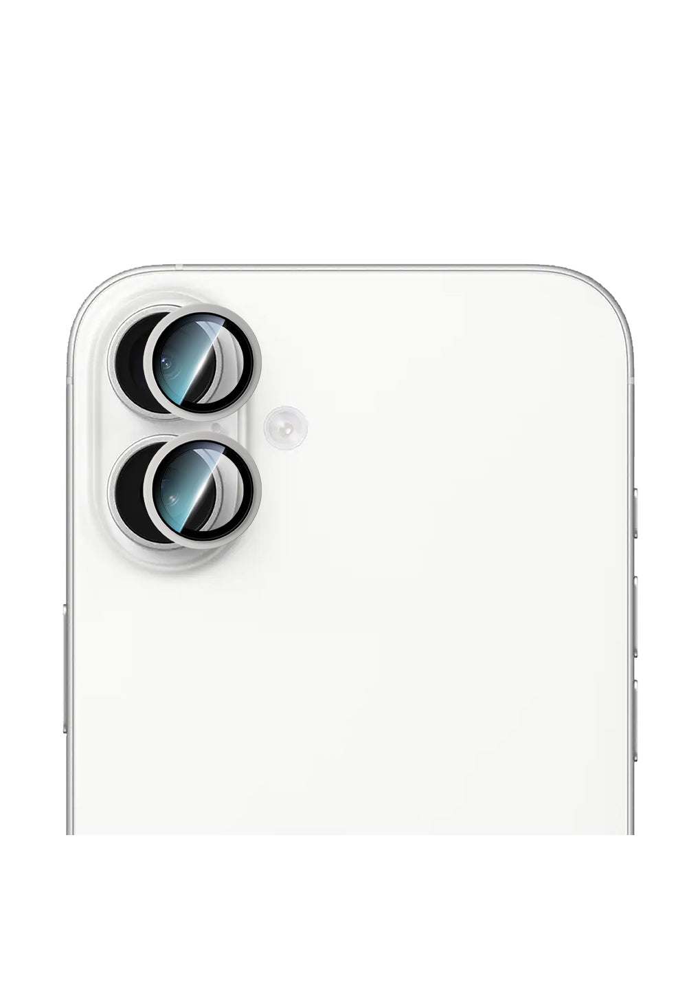 Apple iPhone 16 CaseWorld Alloy Two-Color Serisi Lens Koruyucu