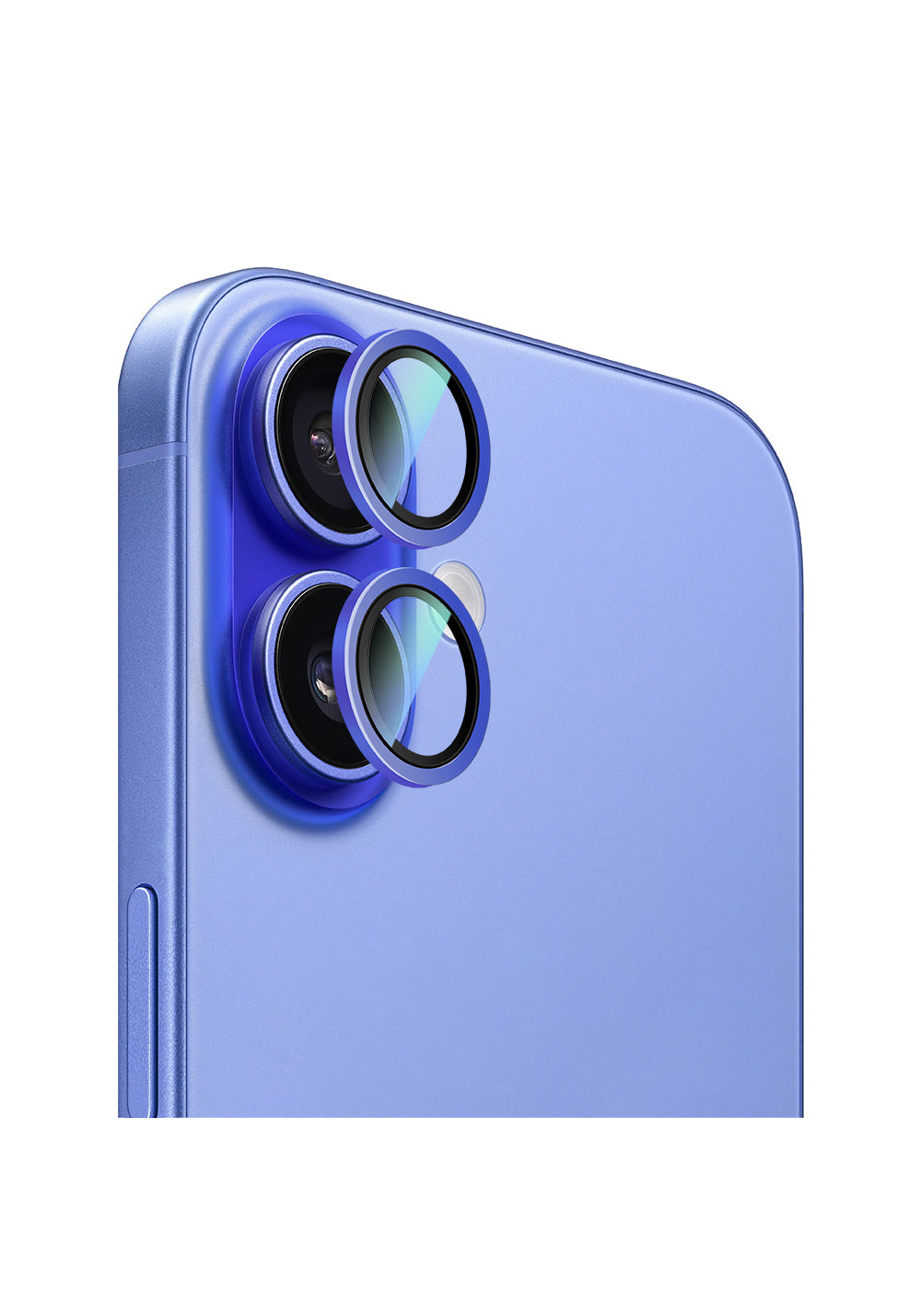 Apple iPhone 16 CaseWorld Alloy Two-Color Serisi Lens Koruyucu