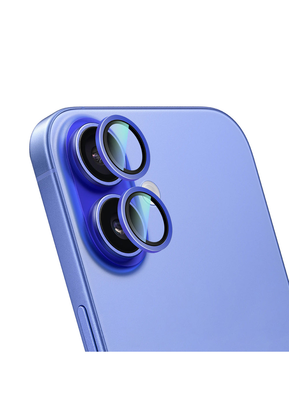 Apple iPhone 16 CaseWorld Alloy Two-Color Serisi Lens Koruyucu