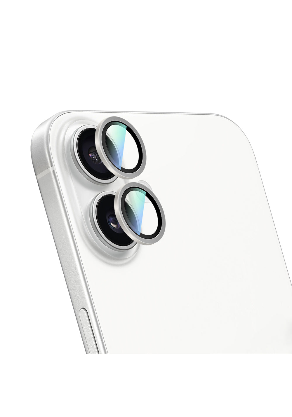 Apple iPhone 16 CaseWorld Alloy Two-Color Serisi Lens Koruyucu