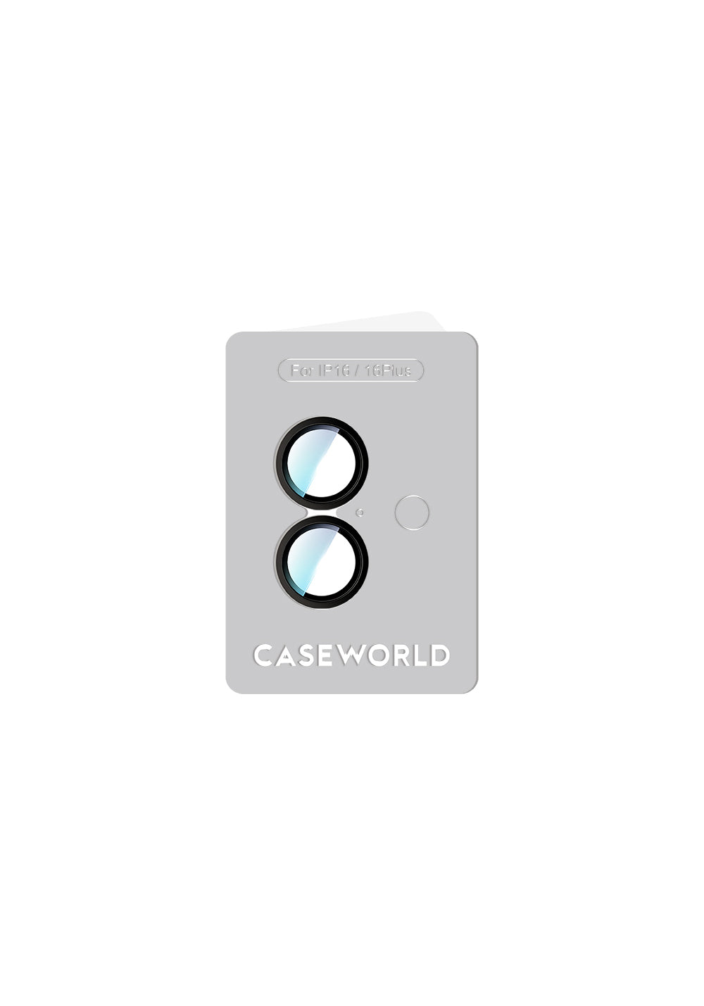 Apple iPhone 16 CaseWorld Alloy Two-Color Serisi Lens Koruyucu