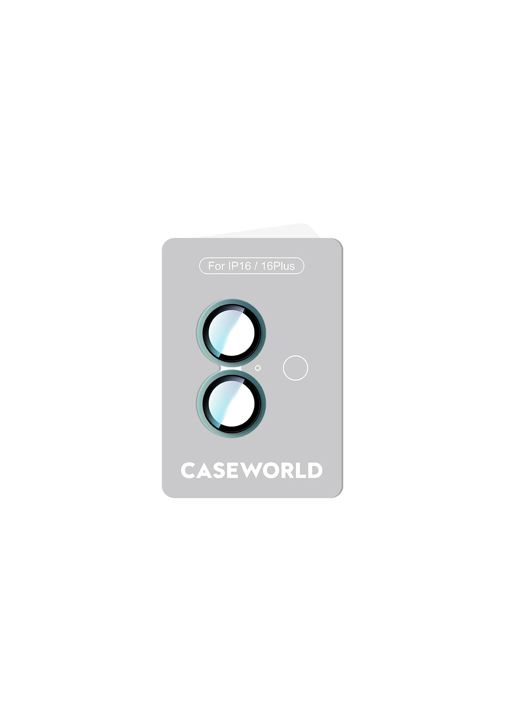 Apple iPhone 16 CaseWorld Alloy Two-Color Serisi Lens Koruyucu