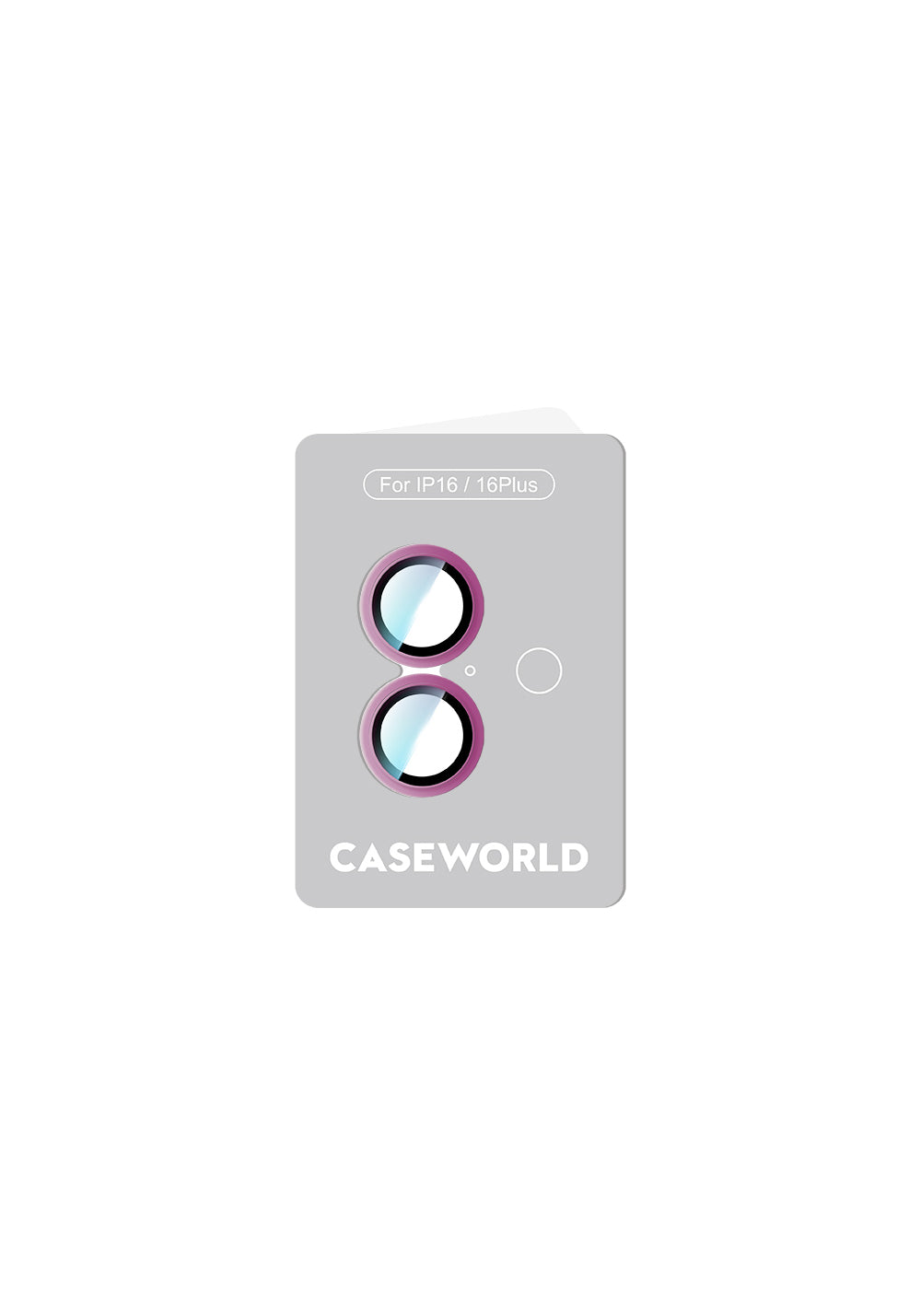 Apple iPhone 16 CaseWorld Alloy Two-Color Serisi Lens Koruyucu