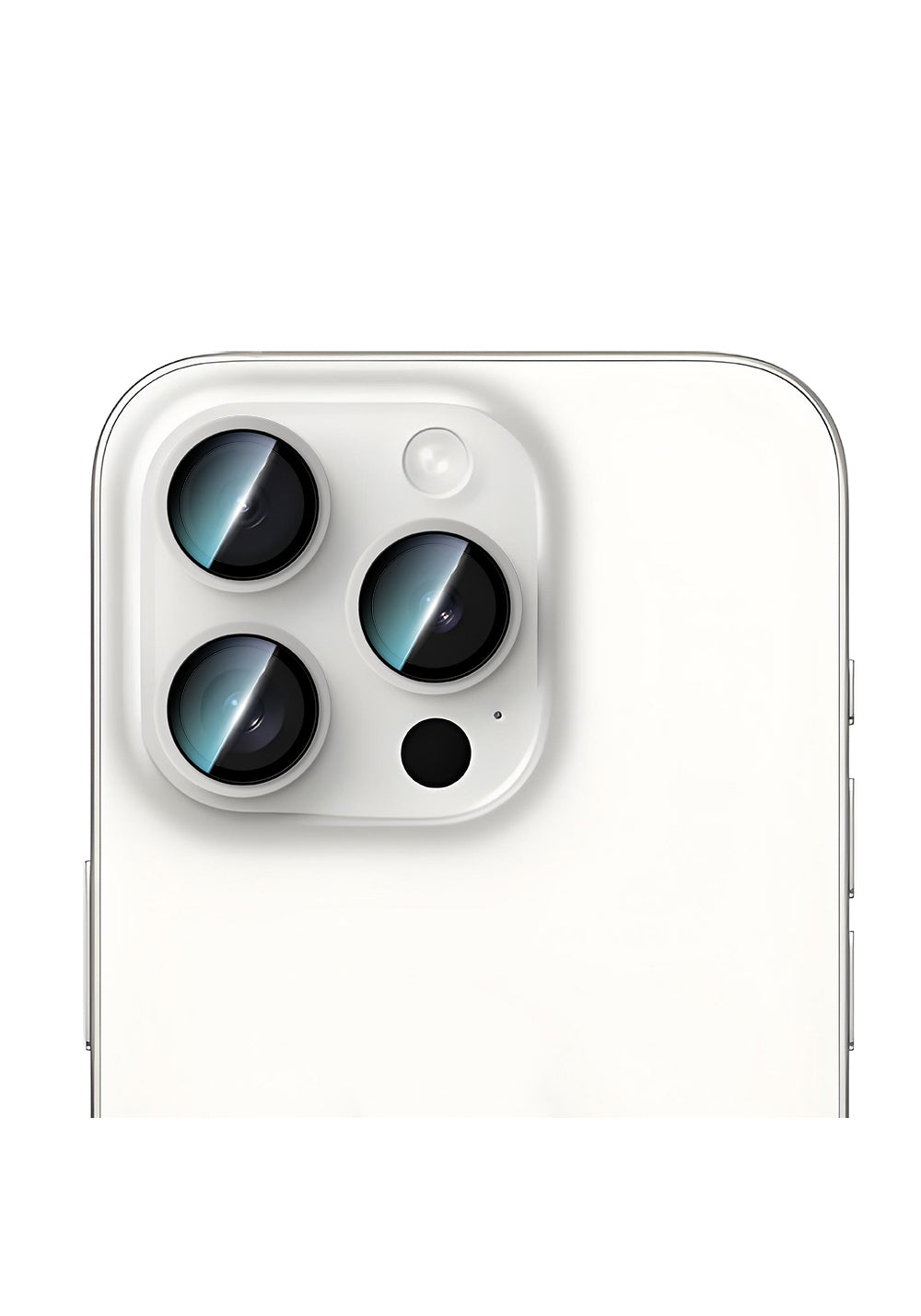 Apple iPhone 16 Pro Max CaseWorld Alloy Two-Color Serisi Lens Koruyucu