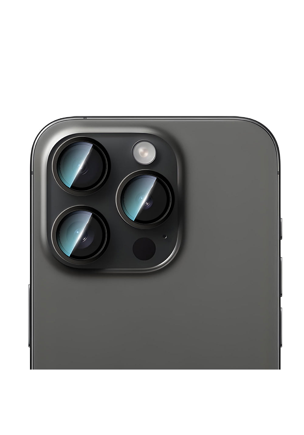 Apple iPhone 16 Pro Max CaseWorld Alloy Two-Color Serisi Lens Koruyucu