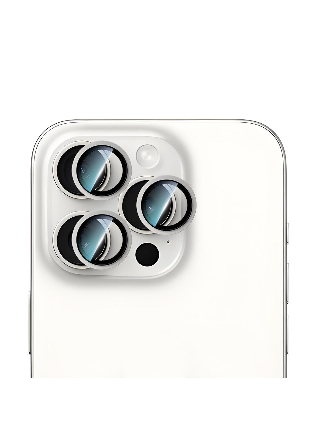 Apple iPhone 16 Pro Max CaseWorld Alloy Two-Color Serisi Lens Koruyucu