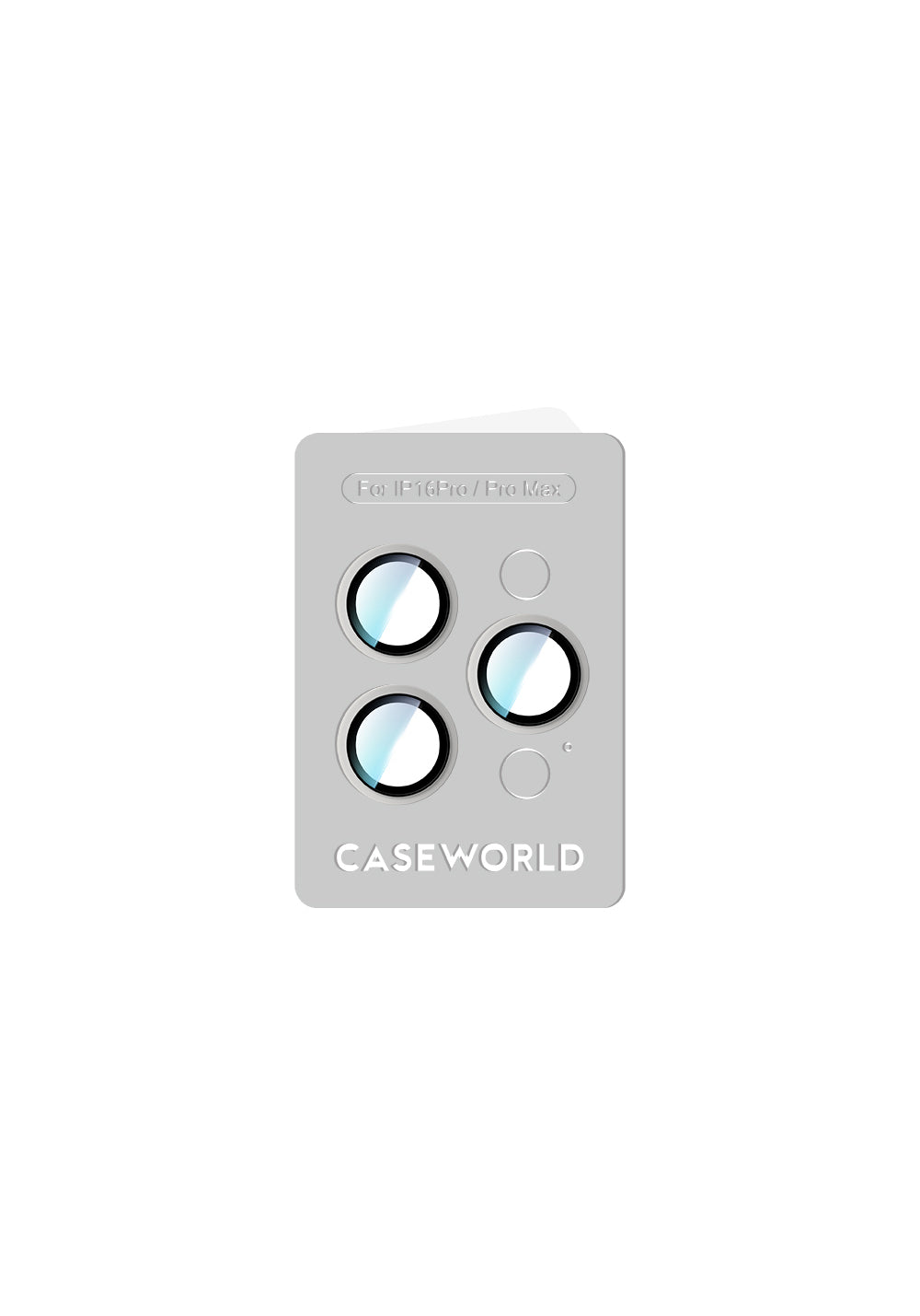 Apple iPhone 16 Pro Max CaseWorld Alloy Two-Color Serisi Lens Koruyucu