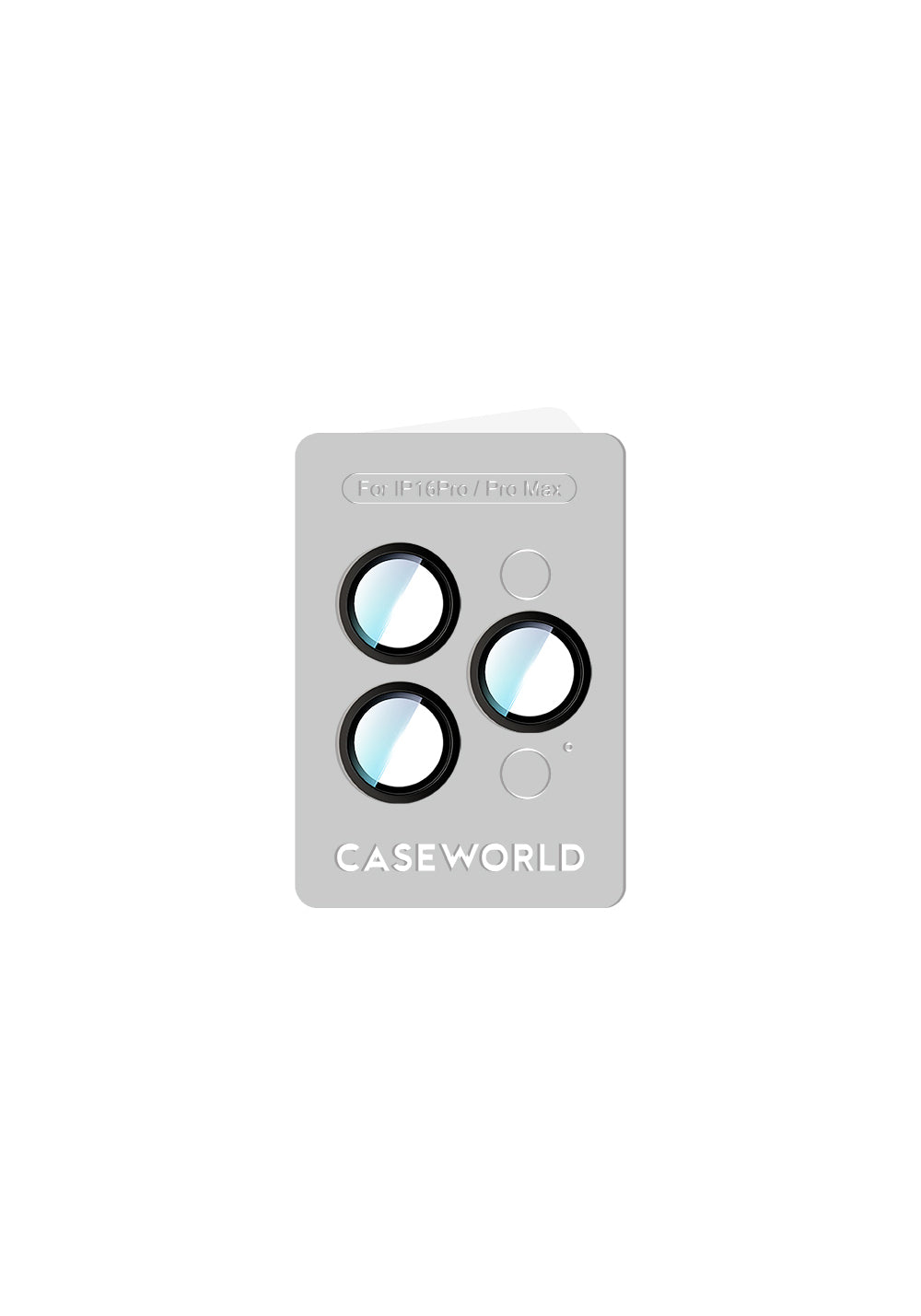 Apple iPhone 16 Pro Max CaseWorld Alloy Two-Color Serisi Lens Koruyucu