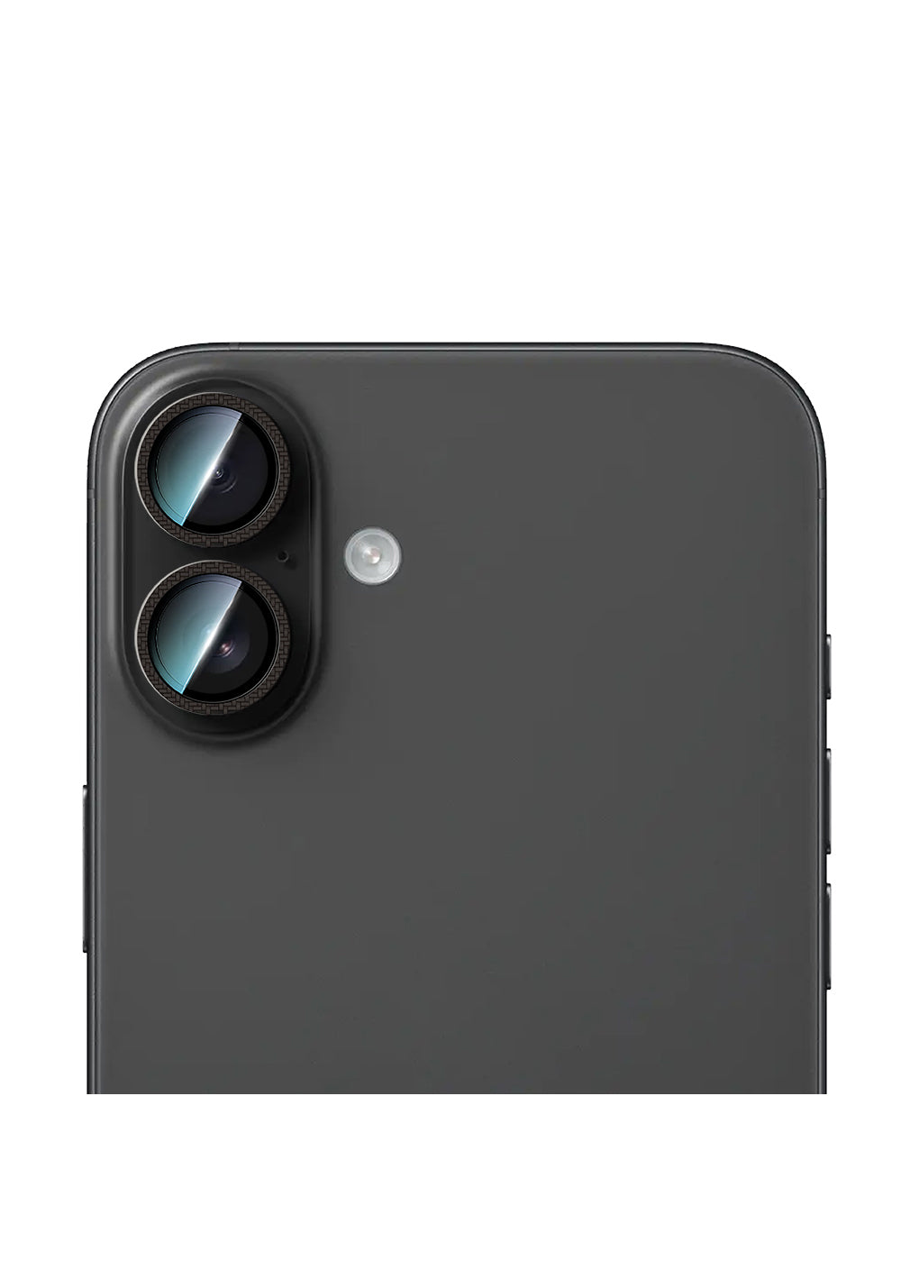 Apple iPhone 16 Plus CaseWorld Karbon Fiber Serisi Anti Reflective Ultra Clear Full Kamera Lens Koruyucu