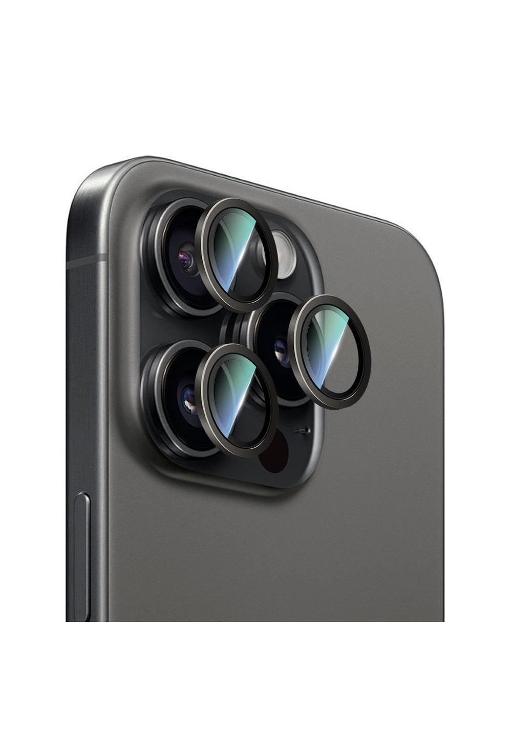 Apple iPhone 16 Pro Max CaseWorld Sapphire Serisi Anti Reflective Lens Koruyucu