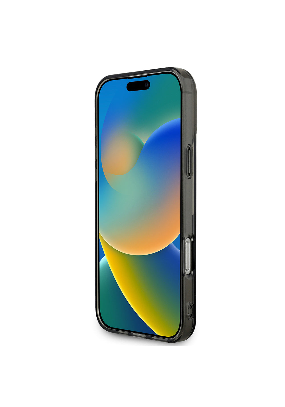 Apple iPhone 16 Pro Max Kılıf BMW Orijinal Lisanslı Yarı Transparan M Dizayn Çizgili Kapak