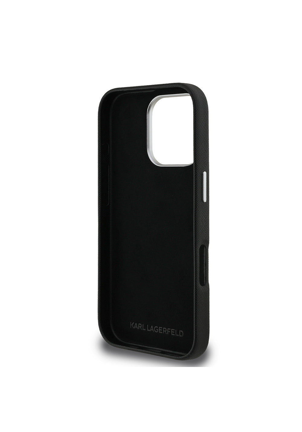 Apple iPhone 16 Pro Max Kılıf Karl Lagerfeld Orijinal Lisanslı K&C Heads Pin Kapak