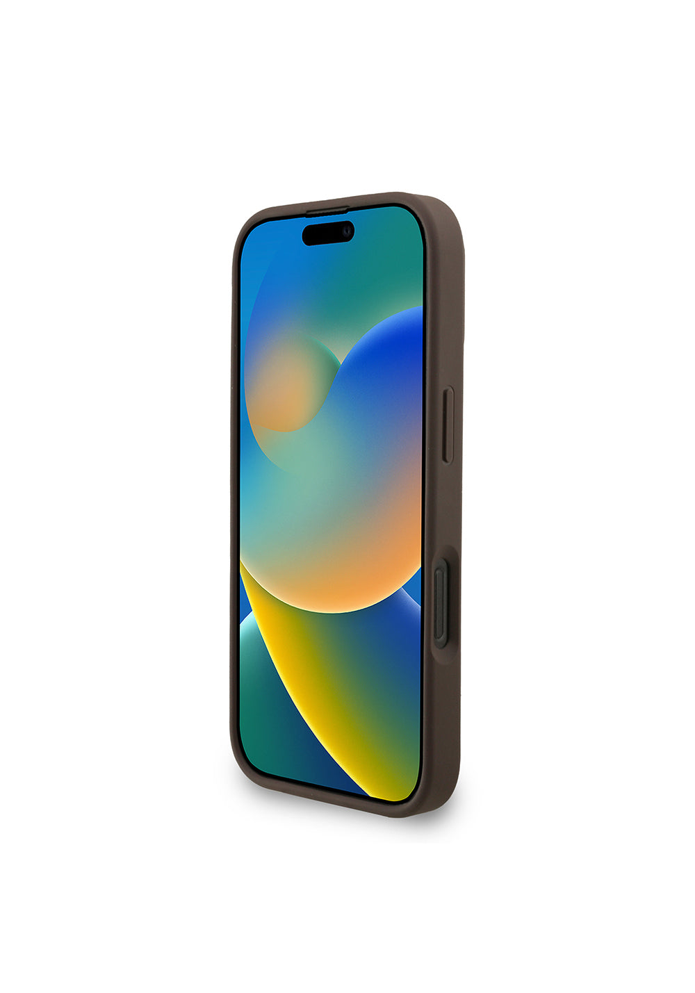 Apple iPhone 16 Pro Max Kılıf Guess Orijinal Lisanslı PU Deri Bilek Askı İpli Metal Büyük 4G ve Yazı Logolu Kapak