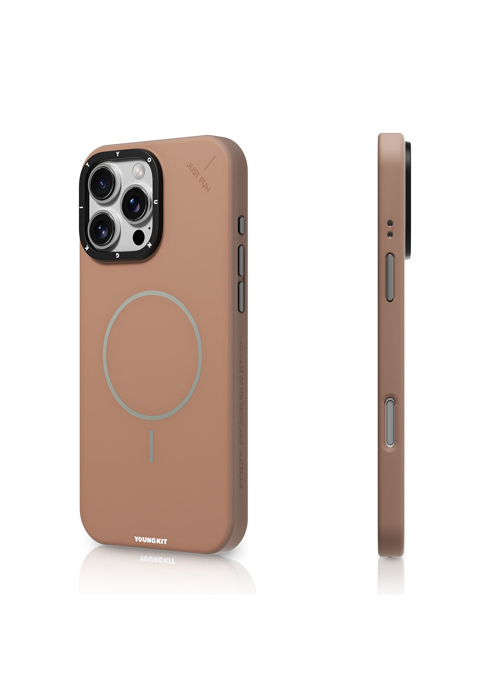 Apple iPhone 16 Pro Max Kılıf Manyetik Şarj Uyumlu Youngkit Dynamag Serisi Kapak
