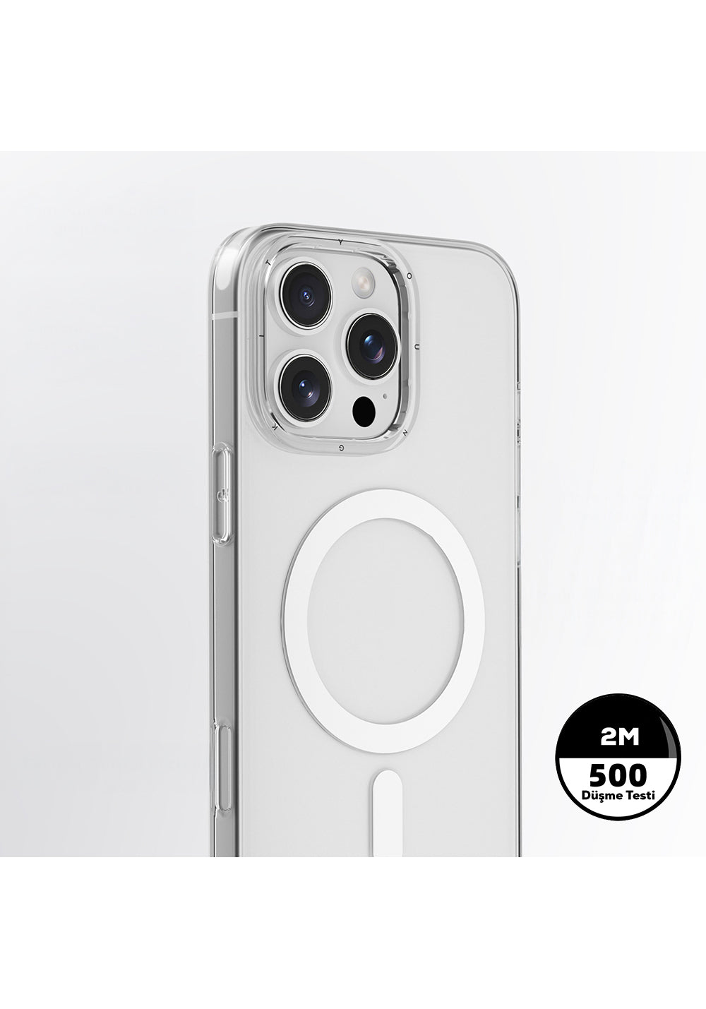 Apple iPhone 16 Pro Kılıf Manyetik Şarj Uyumlu Youngkit Ice Serisi Kapak