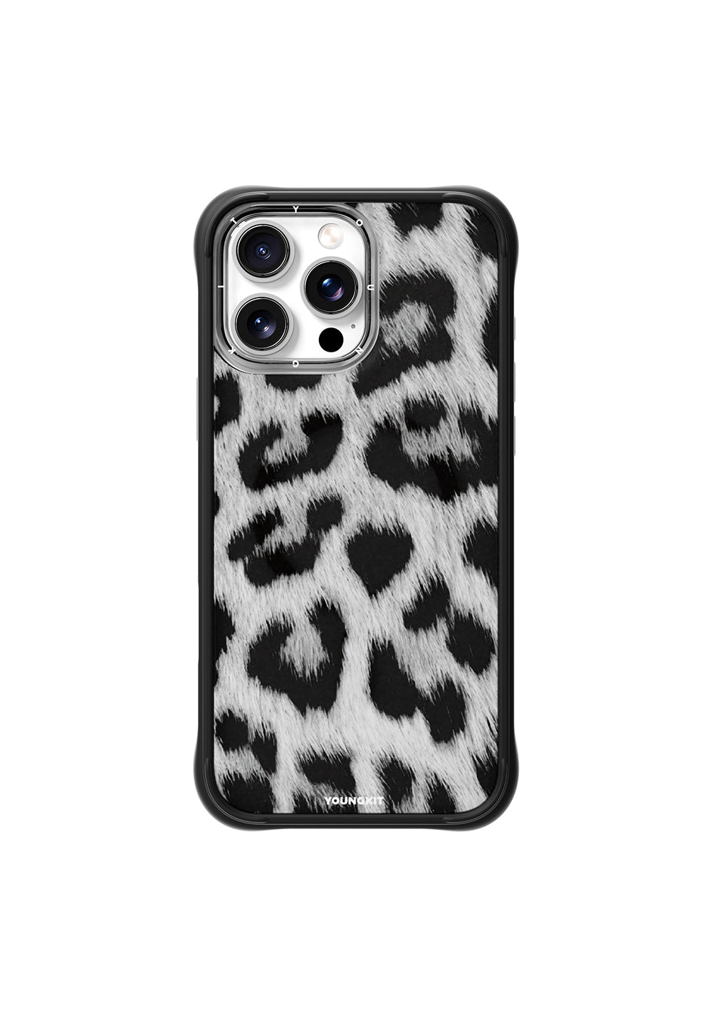 Apple iPhone 16 Pro Max Kılıf Manyetik Şarj Uyumlu Youngkit Leopard Serisi Kapak