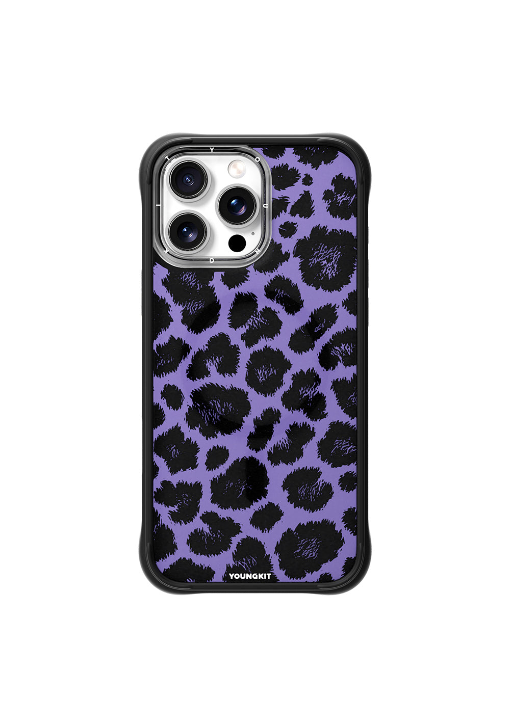 Apple iPhone 16 Pro Max Kılıf Manyetik Şarj Uyumlu Youngkit Leopard Serisi Kapak