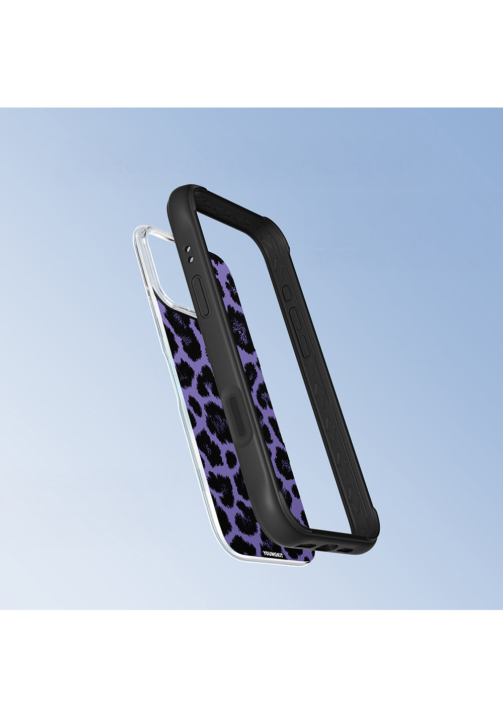 Apple iPhone 16 Pro Max Kılıf Manyetik Şarj Uyumlu Youngkit Leopard Serisi Kapak