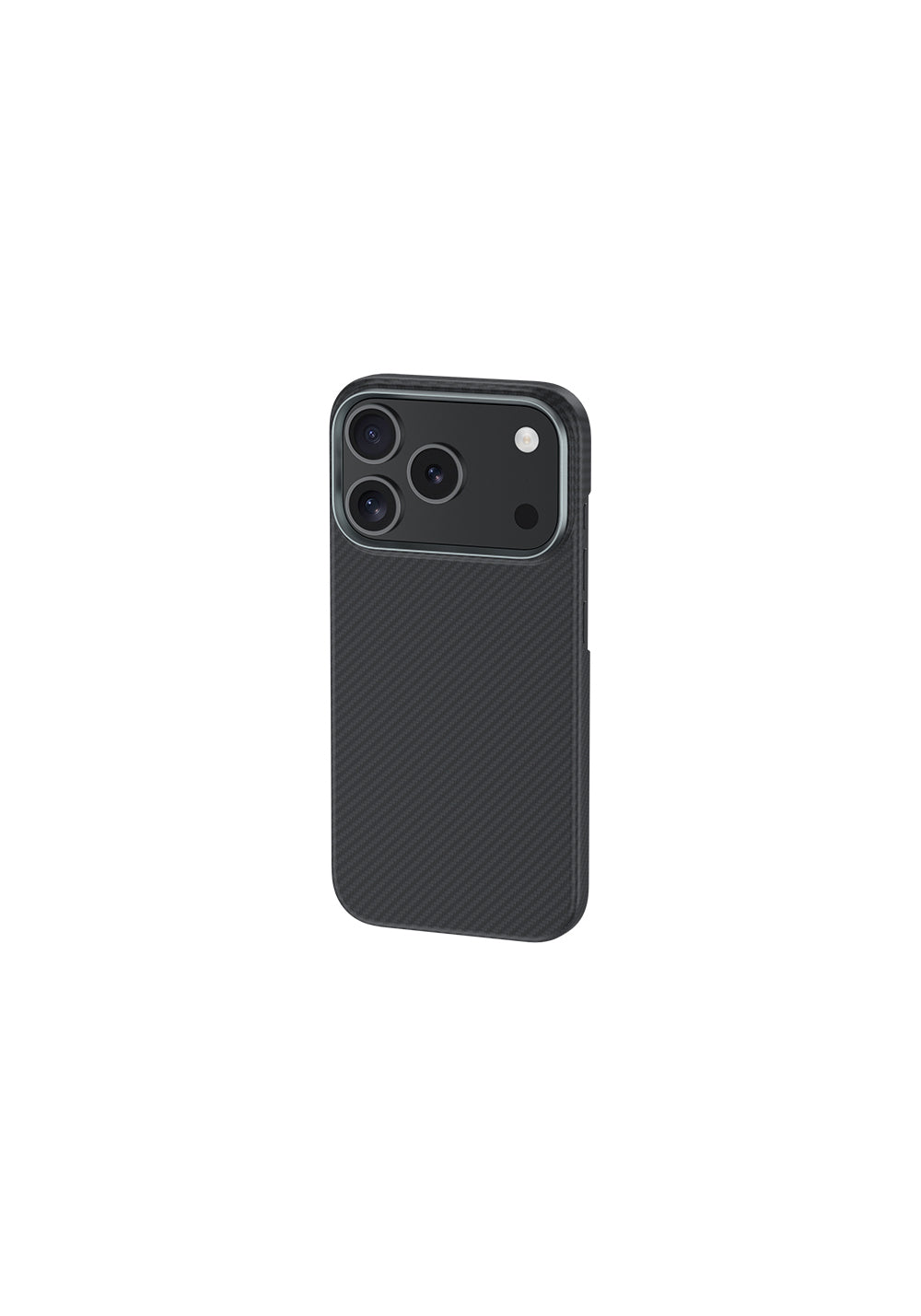 Apple iPhone 17 Pro Kılıf Benks Manyetik Şarj Uyumlu Metal Kamera Çerçeveli Magnetik ArmorAir 600D Kevlar Karbon Fiber Kapak