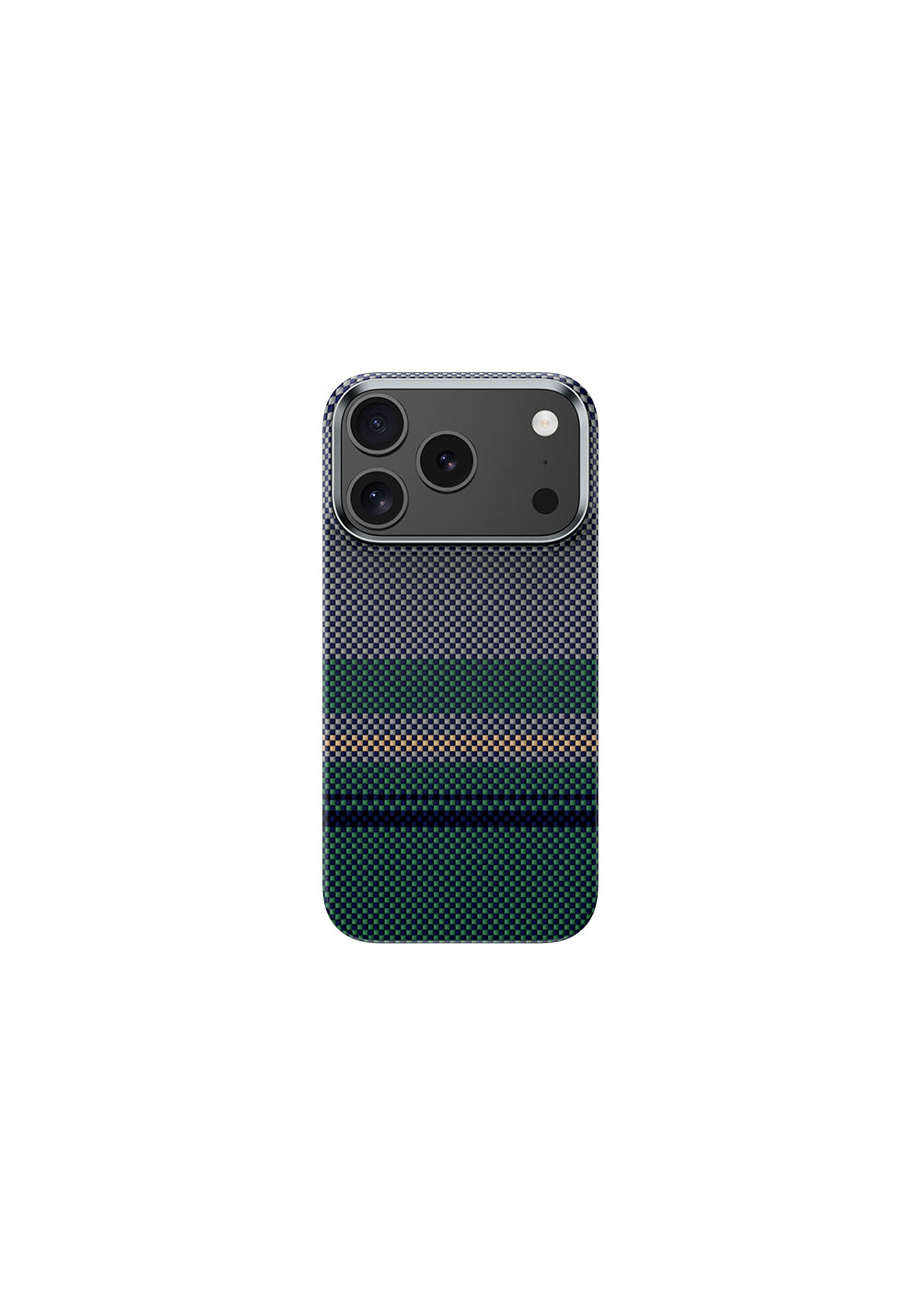 Apple iPhone 17 Pro Max Kılıf Manyetik Şarj Uyumlu Karbon Fiber Tasarımlı Benks Aurora ArmorAir Kevlar Kapak