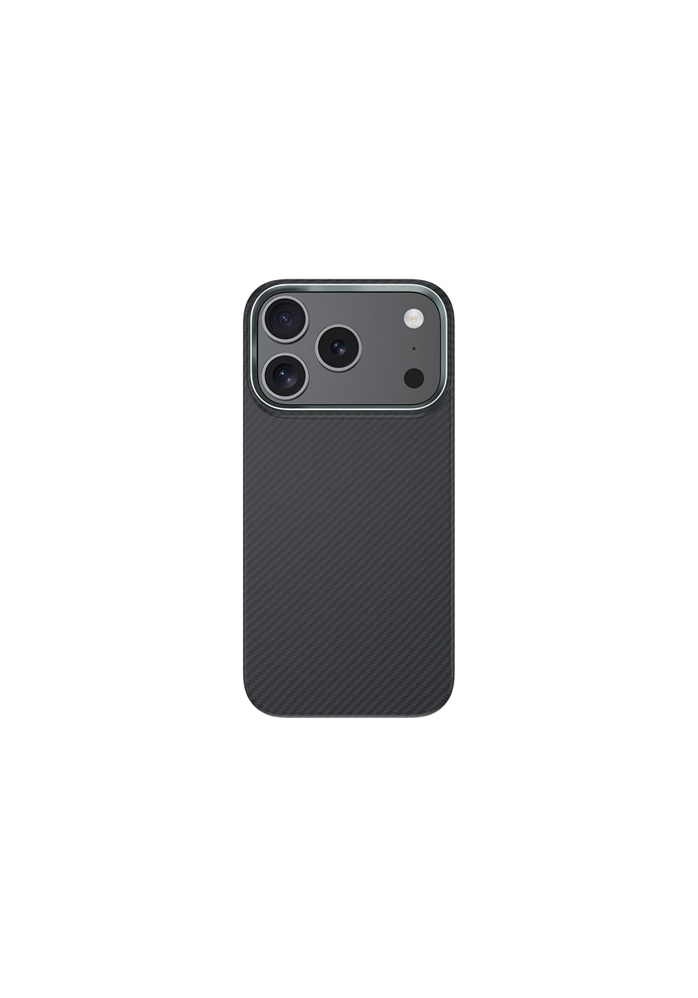 Apple iPhone 17 Pro Max Kılıf Benks Manyetik Şarj Uyumlu Metal Kamera Çerçeveli Magnetik ArmorAir 600D Kevlar Karbon Fiber Kapak