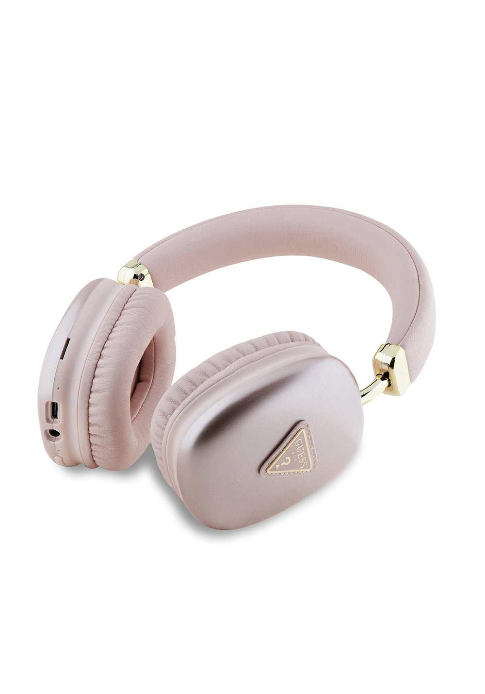 Guess Orijinal Lisanslı PU Üçgen Logolu Kulak Üstü Bluetooth Kulaklık