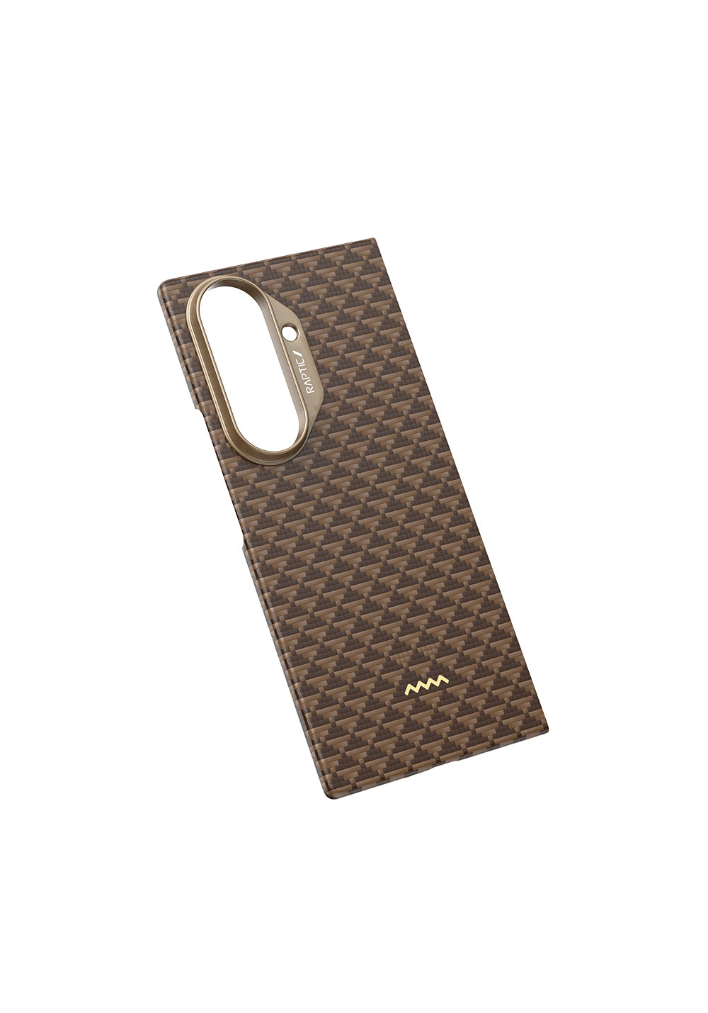 Galaxy Z Fold 7 Kılıf Manyetik Şarj Uyumlu Raptic Aramid Skin Origin Serisi Karbon Kapak