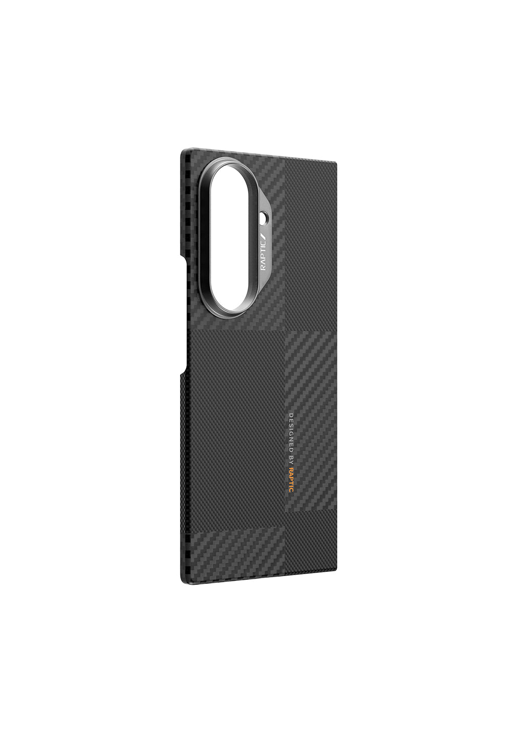 Galaxy Z Fold 7 Kılıf Manyetik Şarj Uyumlu 600D Metal Kamera Çerçeveli Raptic Aramid Karbon Fiber Geotik Serisi Kapak