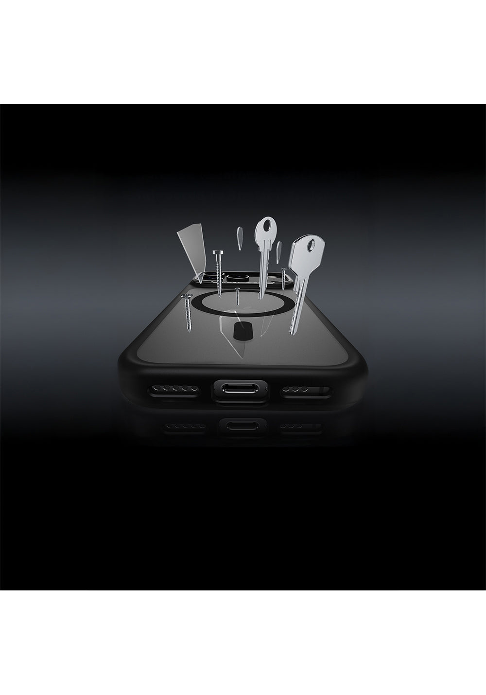 Apple iPhone 17 Kılıf Manyetik Şarj Uyumlu Benks Mist Protective Kapak