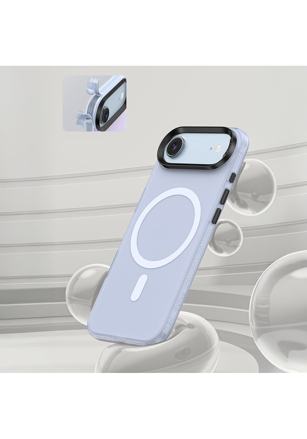 Apple iPhone 17 Air Kılıf Manyetik Şarj Uyumlu Benks Lucid Armor Kapak