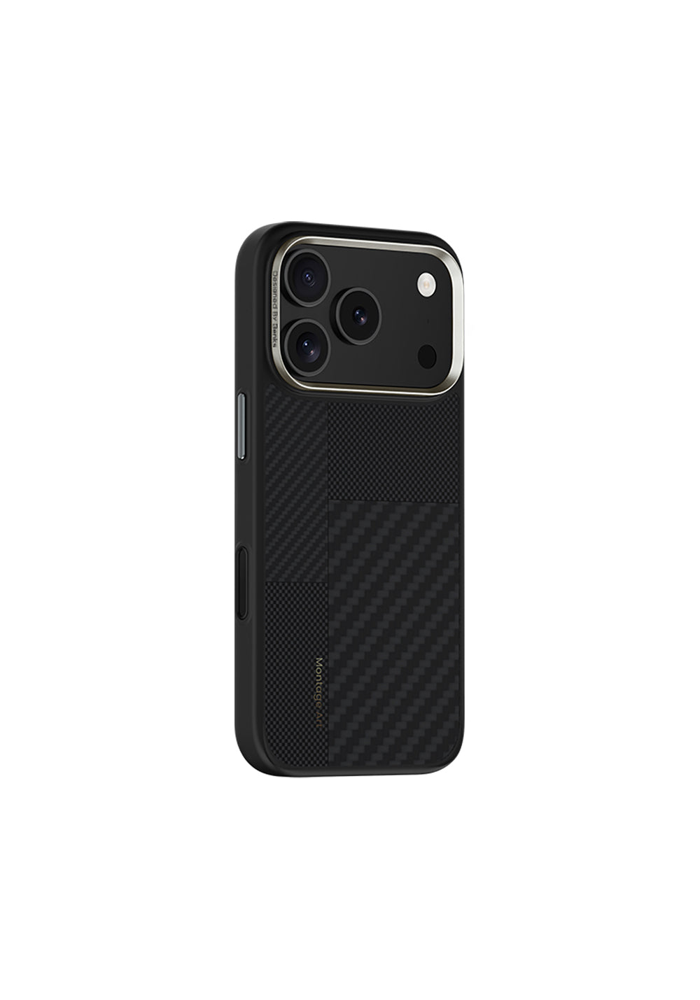 Apple iPhone 17 Pro Max Kılıf Manyetik Şarj Uyumlu Karbon Fiber Benks Montage Hybrid ArmorPro Kevlar Kapak