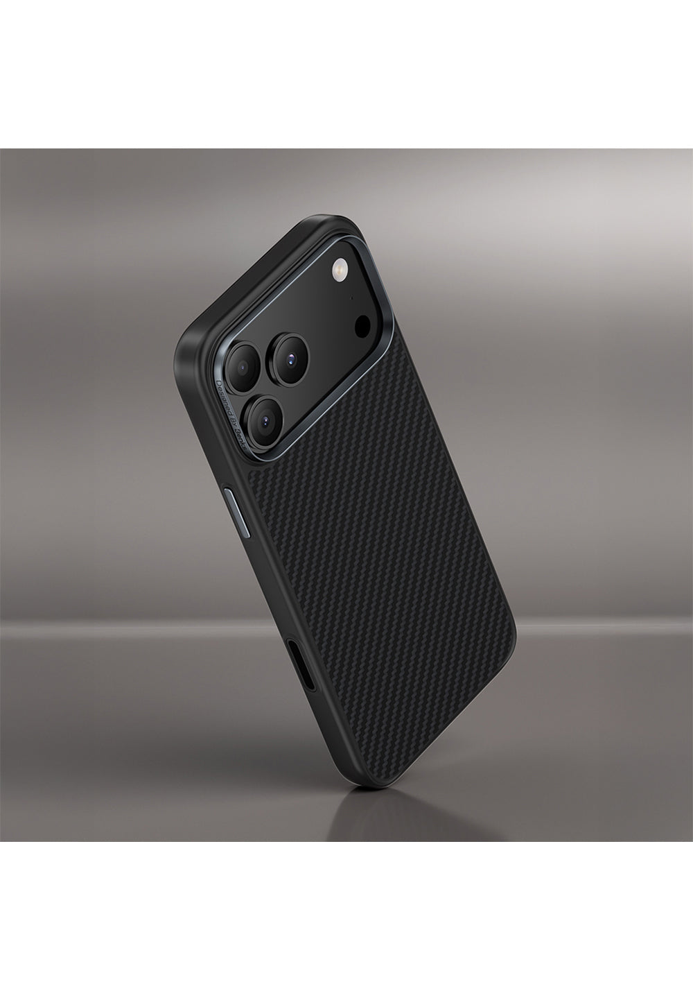 Apple iPhone 17 Kılıf Karbon Fiber Manyetik Şarj Uyumlu Benks Hybrid ArmorPro 600D Kevlar Kapak