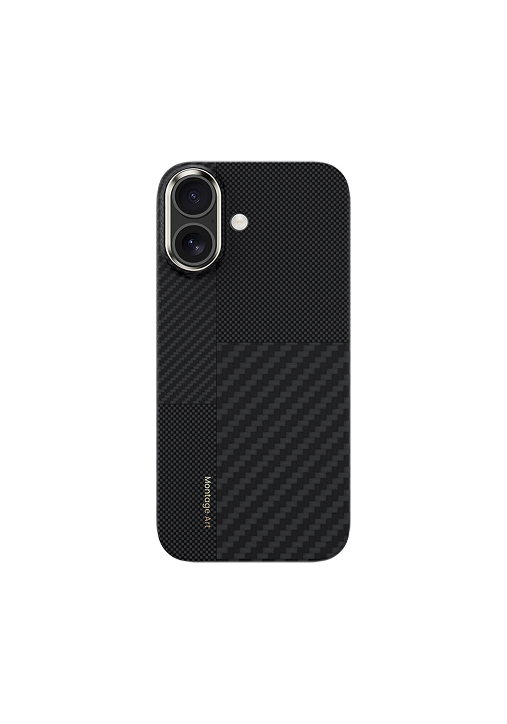Apple iPhone 17 Kılıf Manyetik Şarj Uyumlu Karbon Fiber Benks Montage ArmorAir Kevlar Kapak